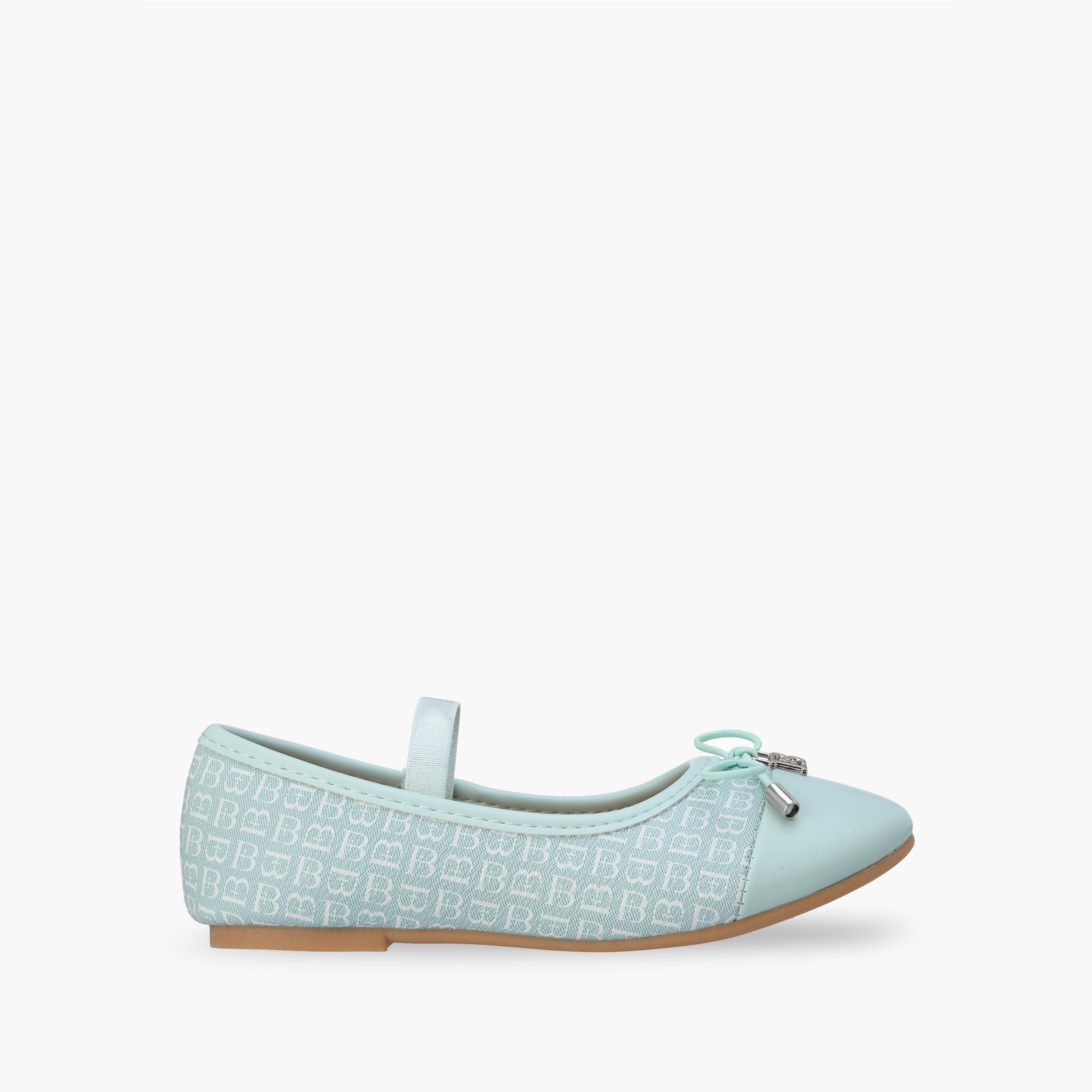 حذاء باليرينا بحزام مطاطي للبنات من فلورا بيلا-girls-shoes-ballerinas-image-9