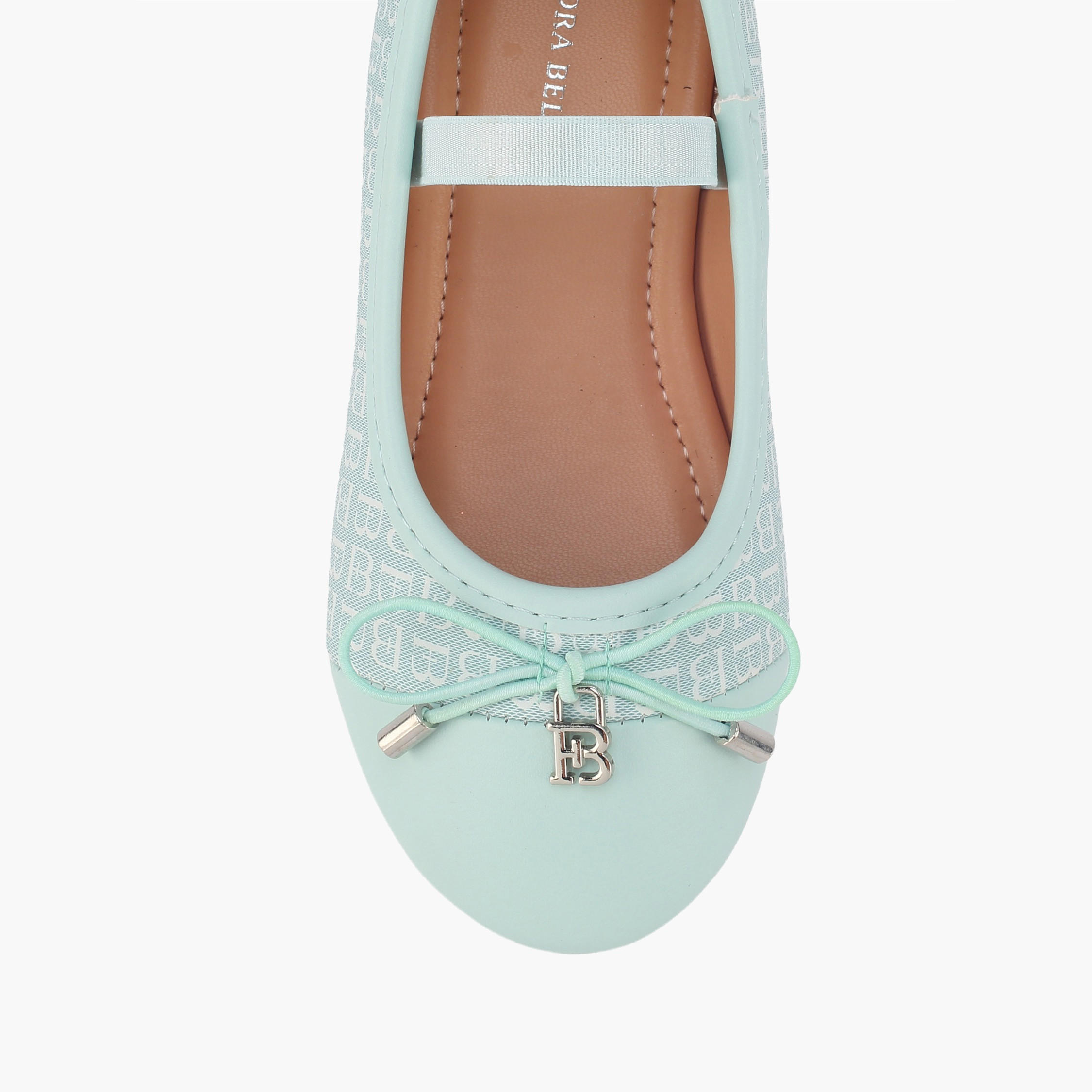 Flora Bella Girls Elasticated Strap Ballerina Shoes-girls-shoes-ballerinas-image-4