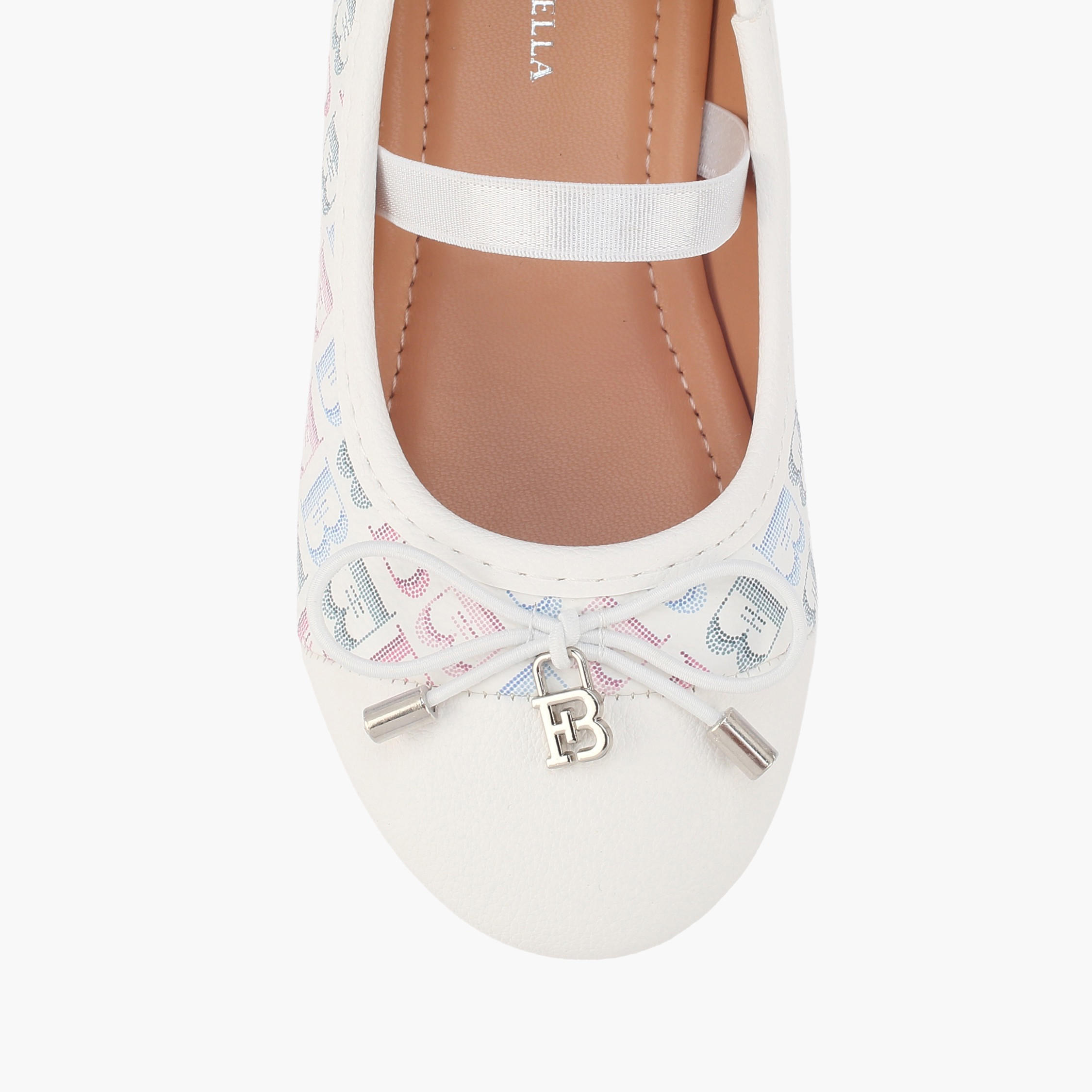 حذاء باليرينا بحزام مطاطي للبنات من فلورا بيلا-girls-shoes-ballerinas-image-16