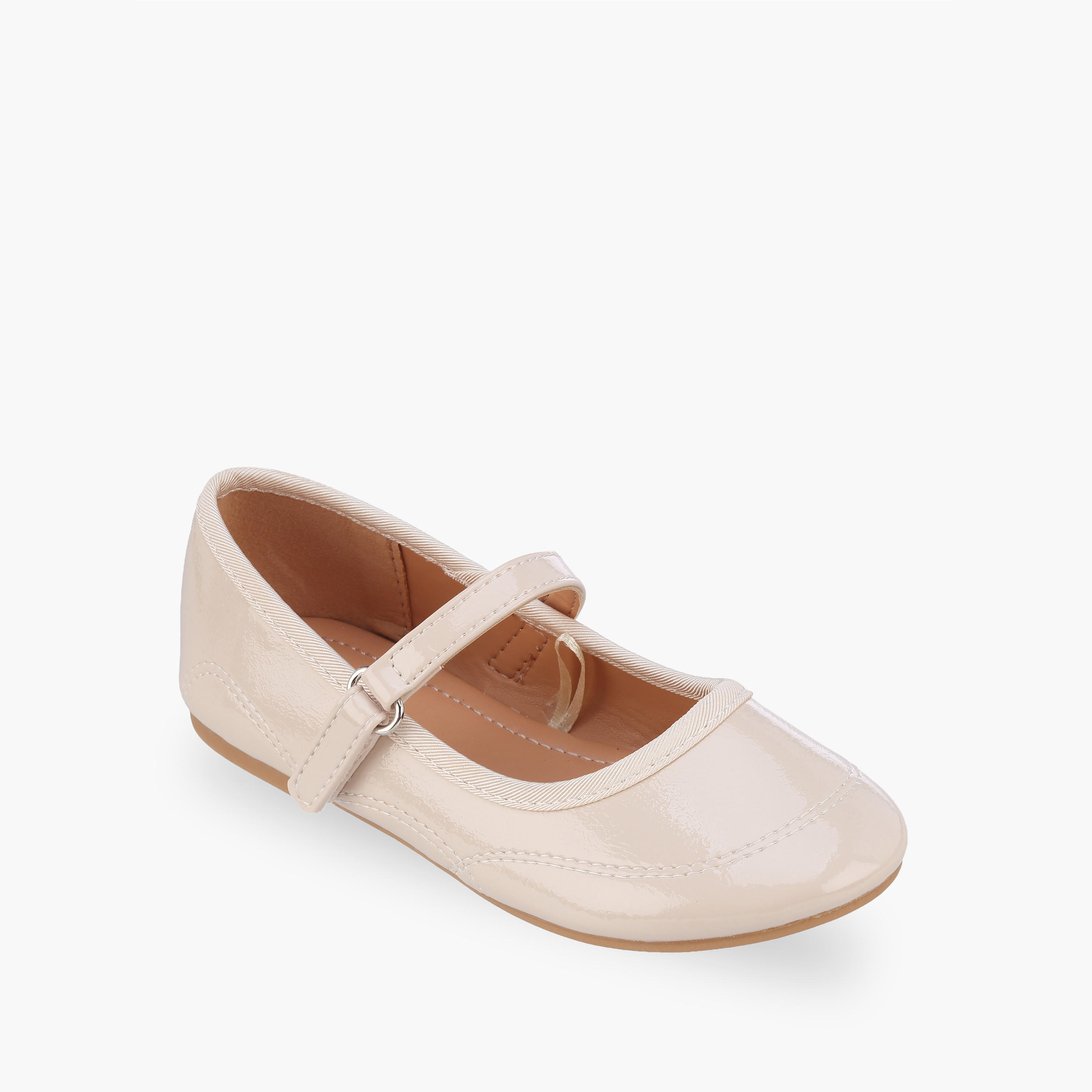 حذاء ماري جين بشريط إغلاق لاصق للبنات من فلورا بيلا-girls-shoes-maryjanes-image-8