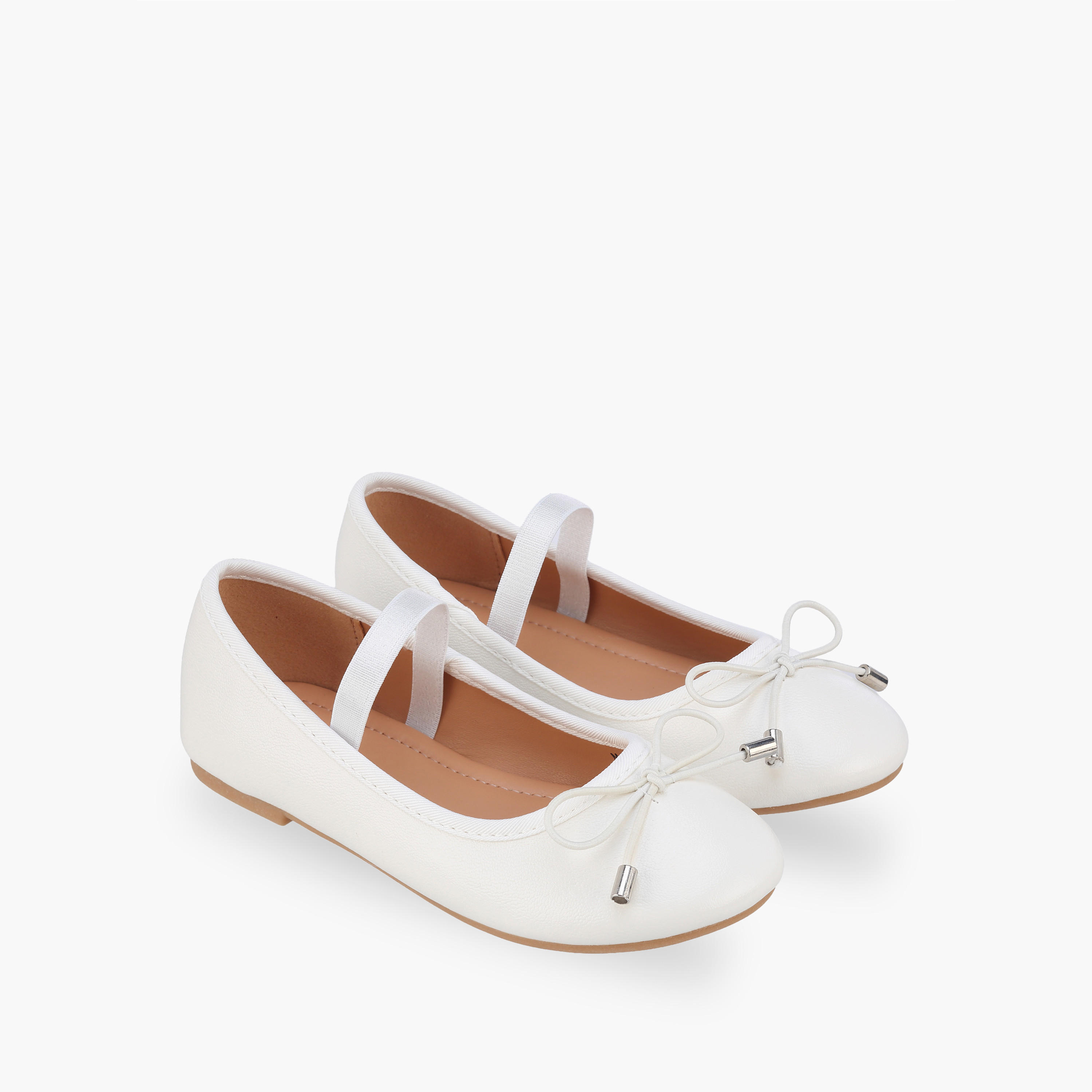 حذاء باليرينا بحزام مطاطي للبنات من فلورا بيلا-girls-shoes-ballerinas-image-7