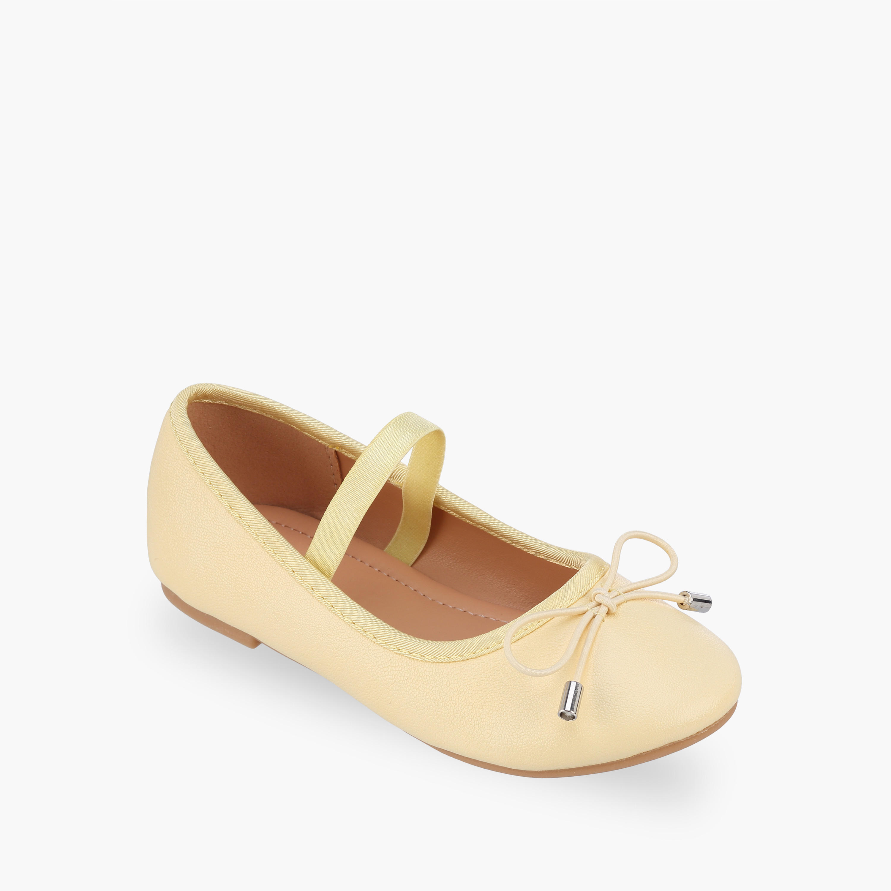 Flora Bella Girls Elasticated Strap Ballerina Shoes-girls-shoes-ballerinas-image-2