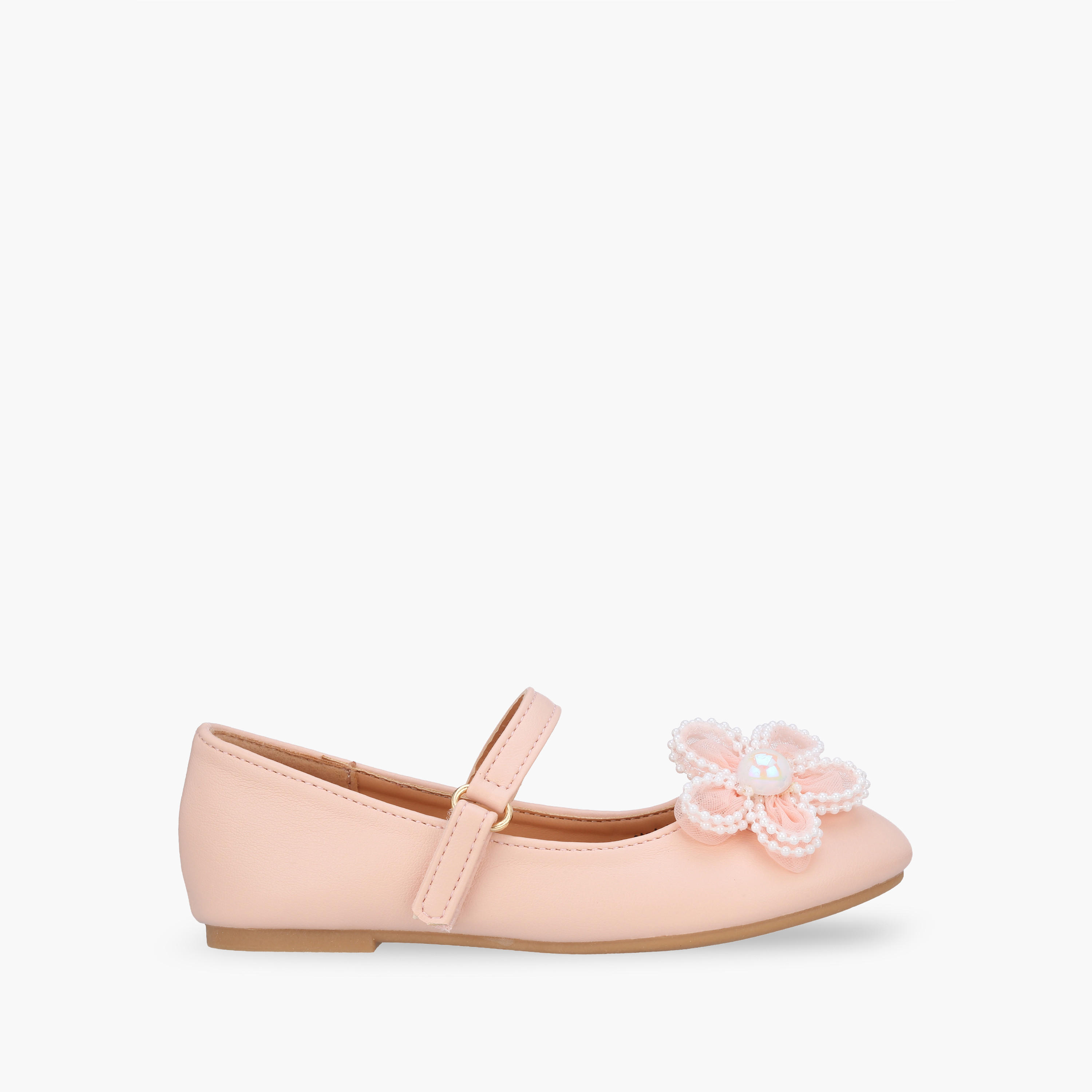 Flora Bella Girls Hook & Loop Mary Jane Shoes-girls-shoes-maryjanes-image-3