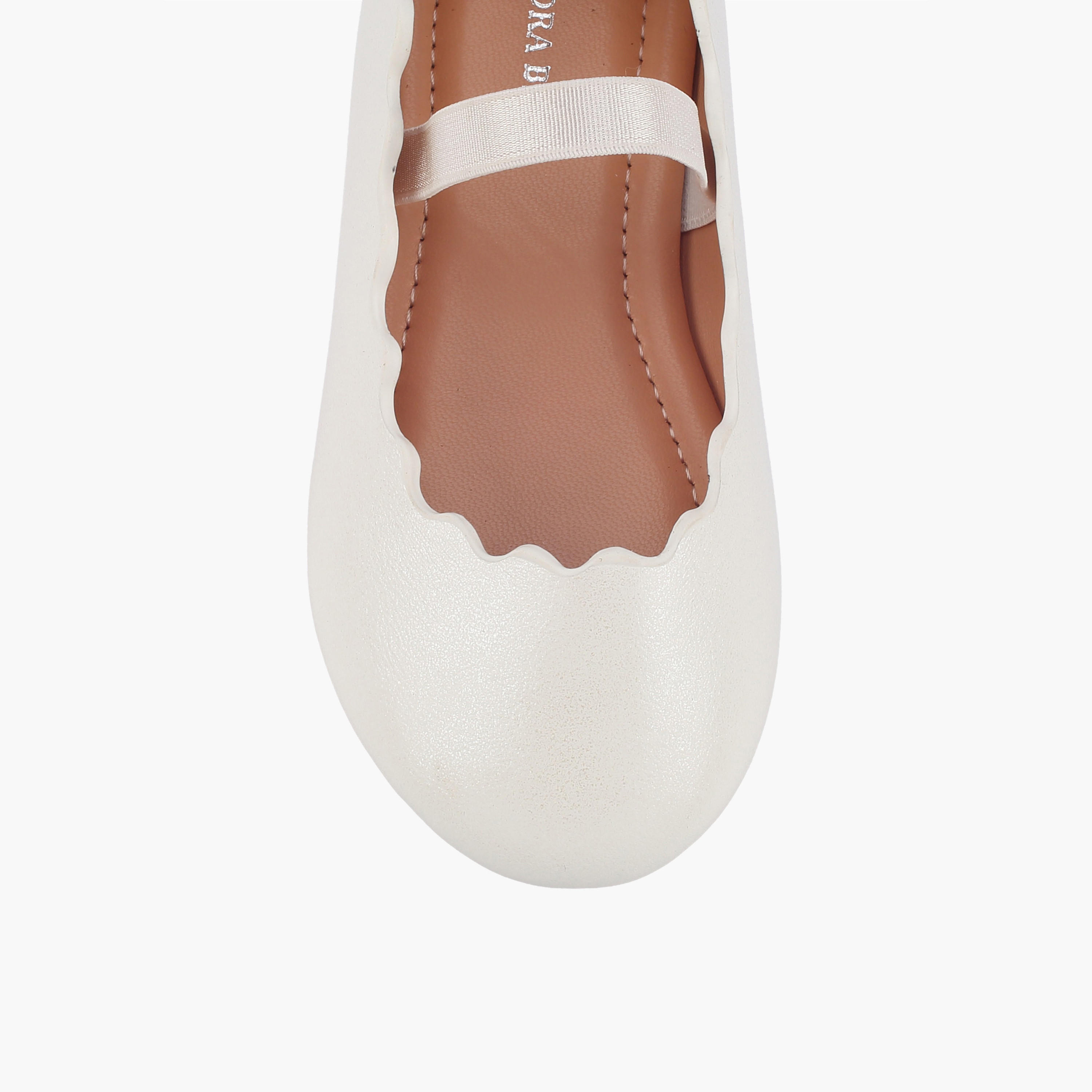 حذاء باليرينا بحزام مطاطي للبنات من فلورا بيلا-girls-shoes-ballerinas-image-4