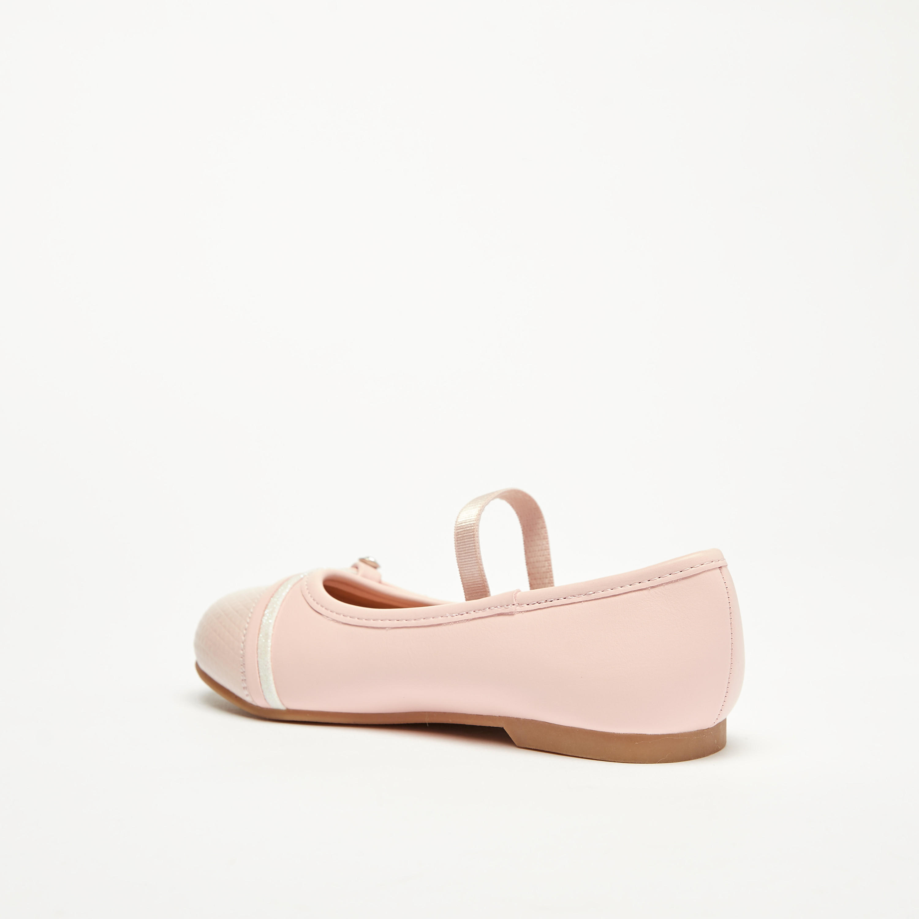 Juniors Embellished Slip-On Ballerina Shoes-girls-shoes-ballerinas-image-2