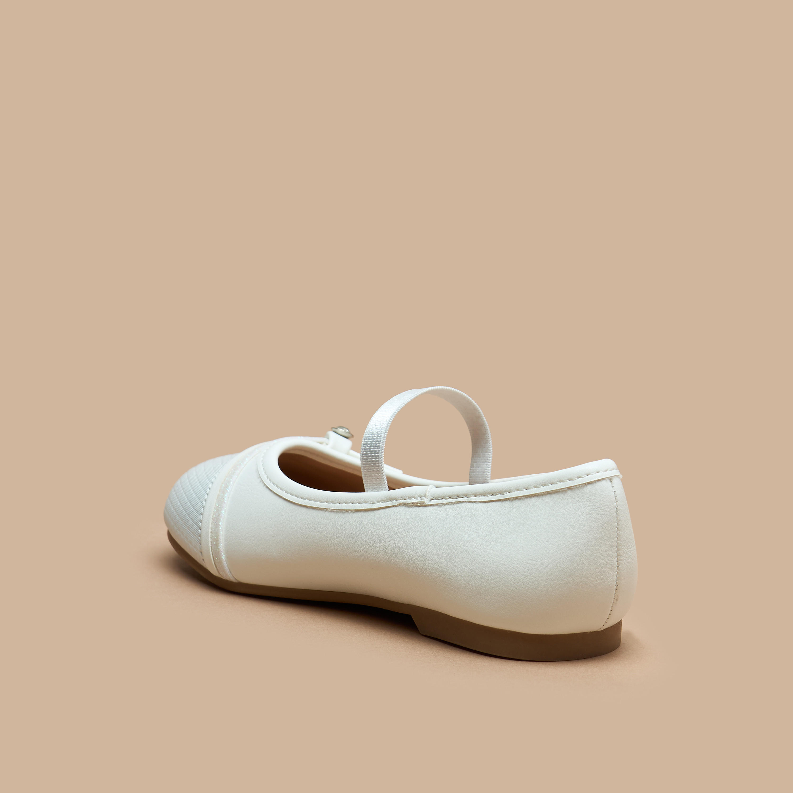 Juniors Embellished Slip-On Ballerina Shoes-girls-shoes-ballerinas-image-7
