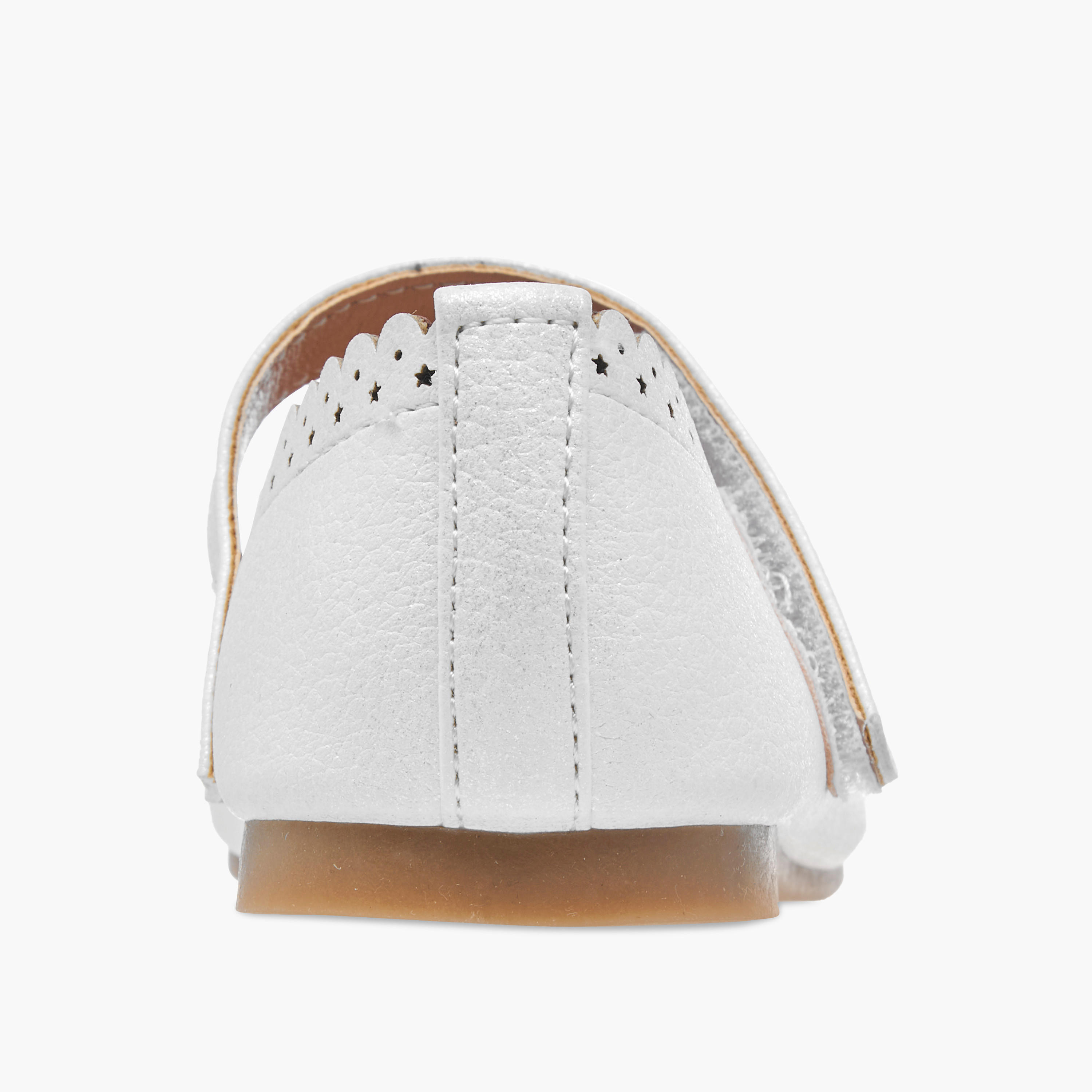 حذاء باليرينا مفرّغ بالليزر بشريط إغلاق لاصق من جونيورز-girls-shoes-maryjanes-image-5