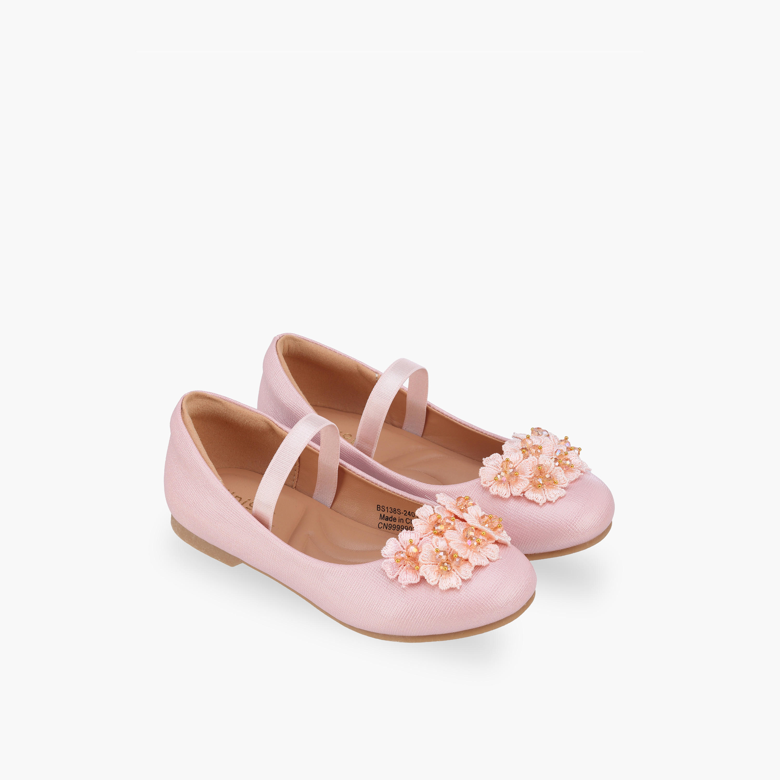 حذاء باليرينا سهل الارتداء للبنات من جونيورز-girls-shoes-ballerinas-image-1