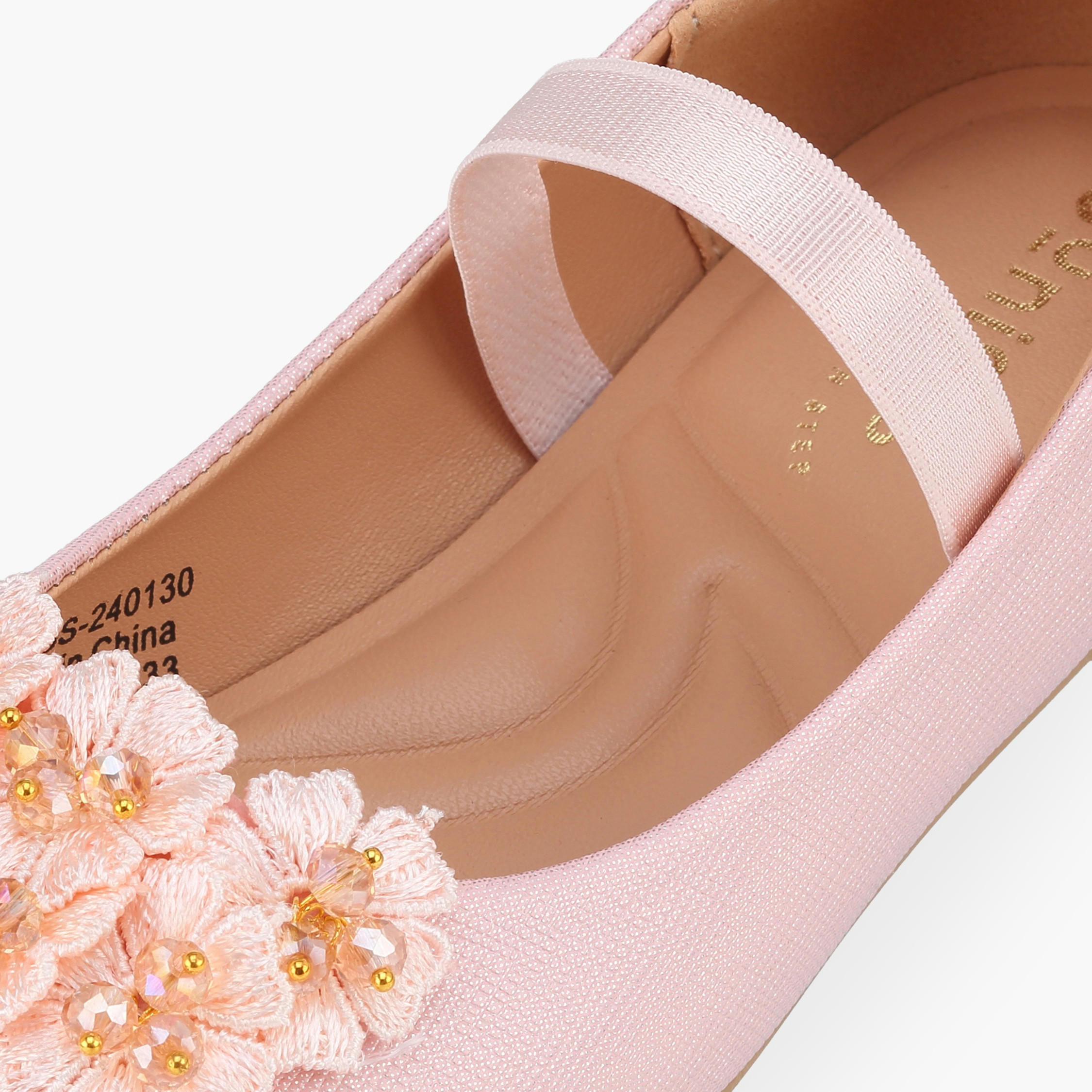 حذاء باليرينا سهل الارتداء للبنات من جونيورز-girls-shoes-ballerinas-image-6