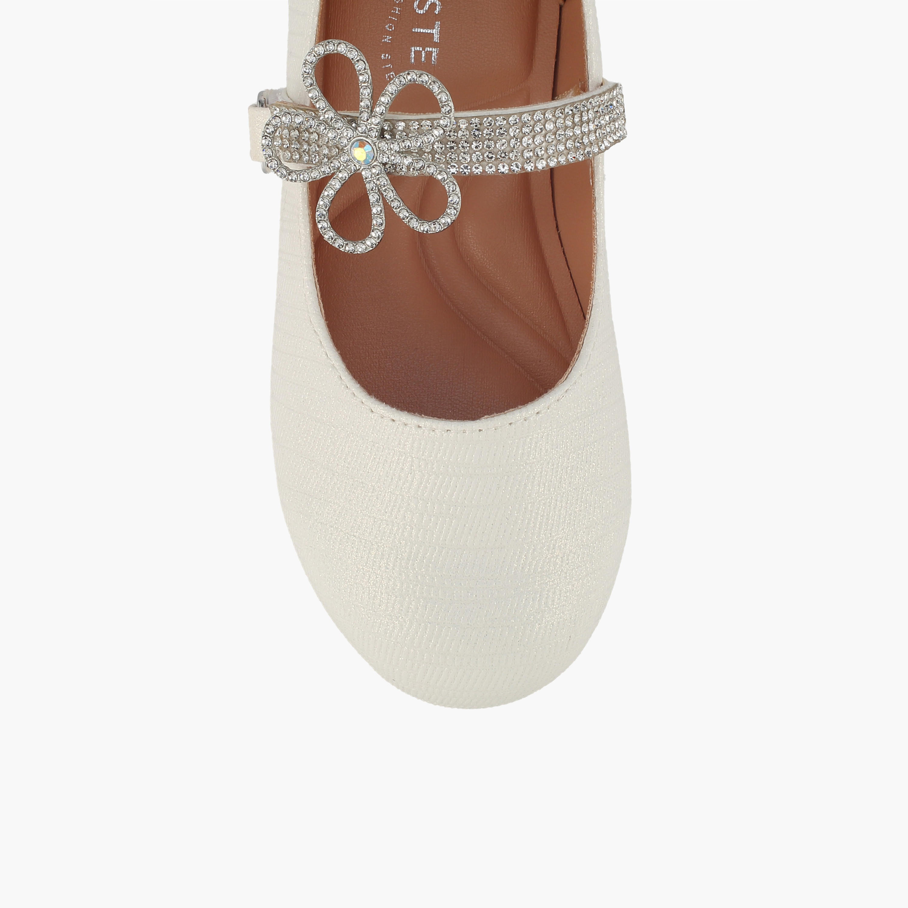Celeste Girls Hook & Loop Ballerina Shoes-girls-shoes-maryjanes-image-4