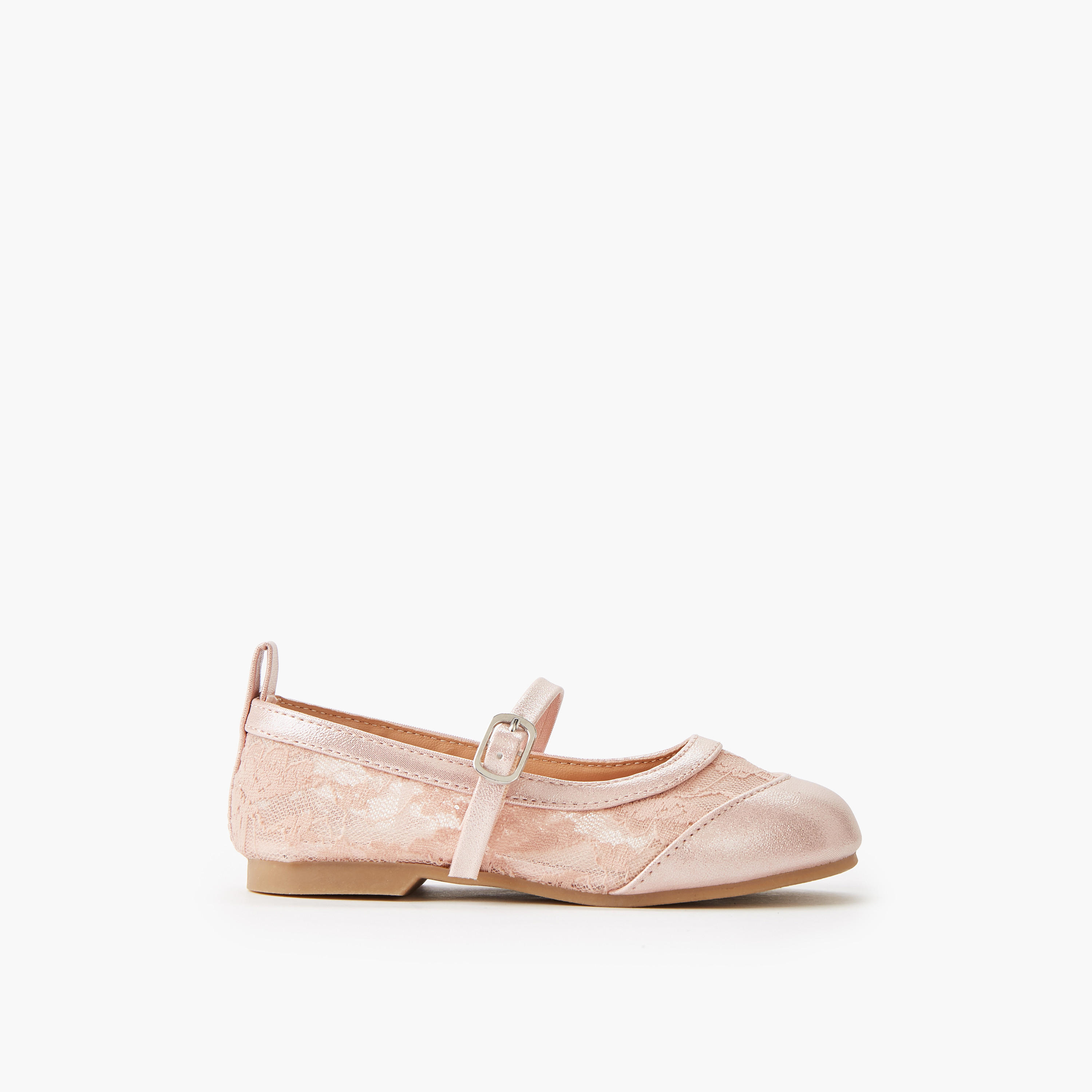 Juniors Girls Buckle Closure Ballerina Shoes-girls-shoes-maryjanes-image-3