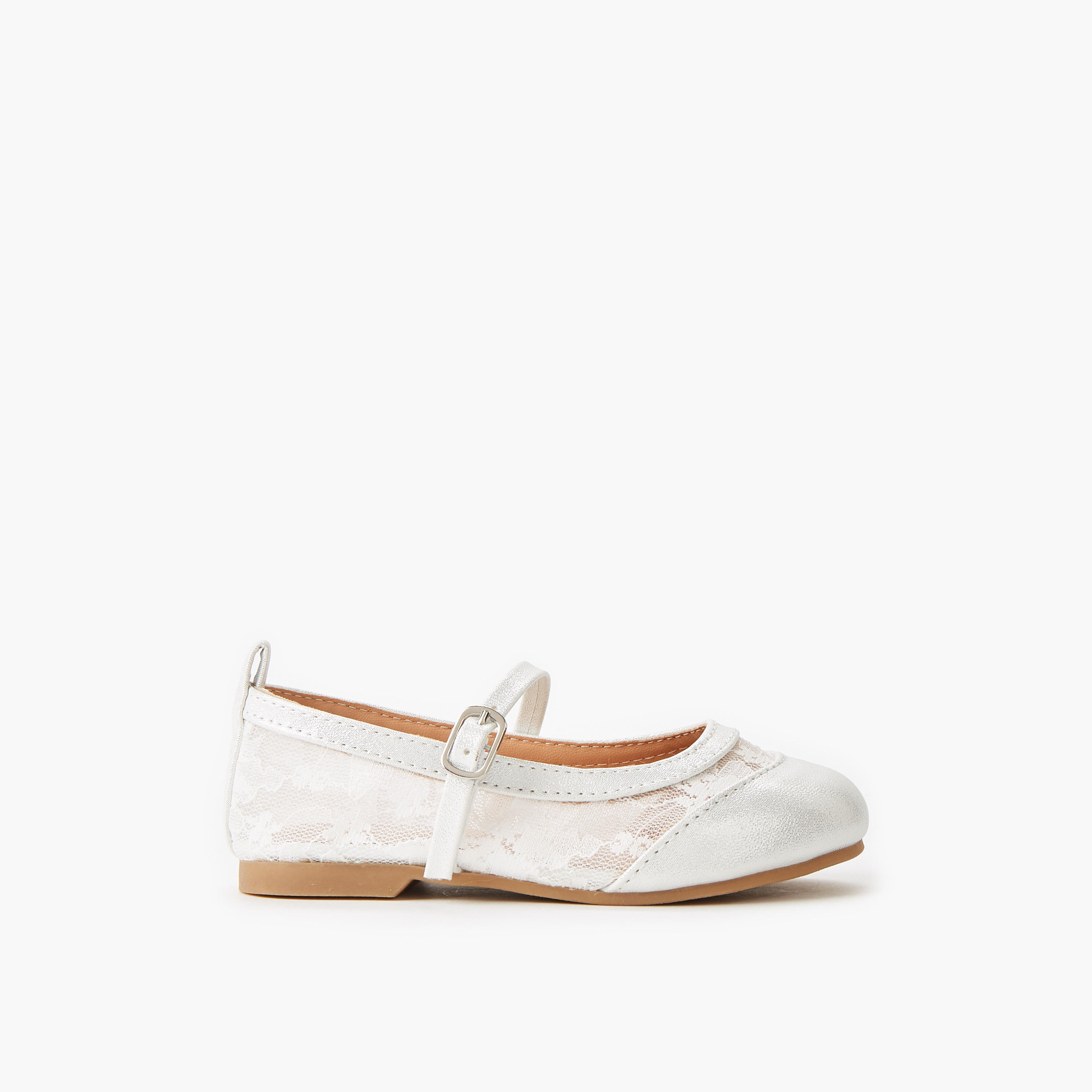 Juniors Girls Buckle Closure Ballerina Shoes-girls-shoes-maryjanes-image-3