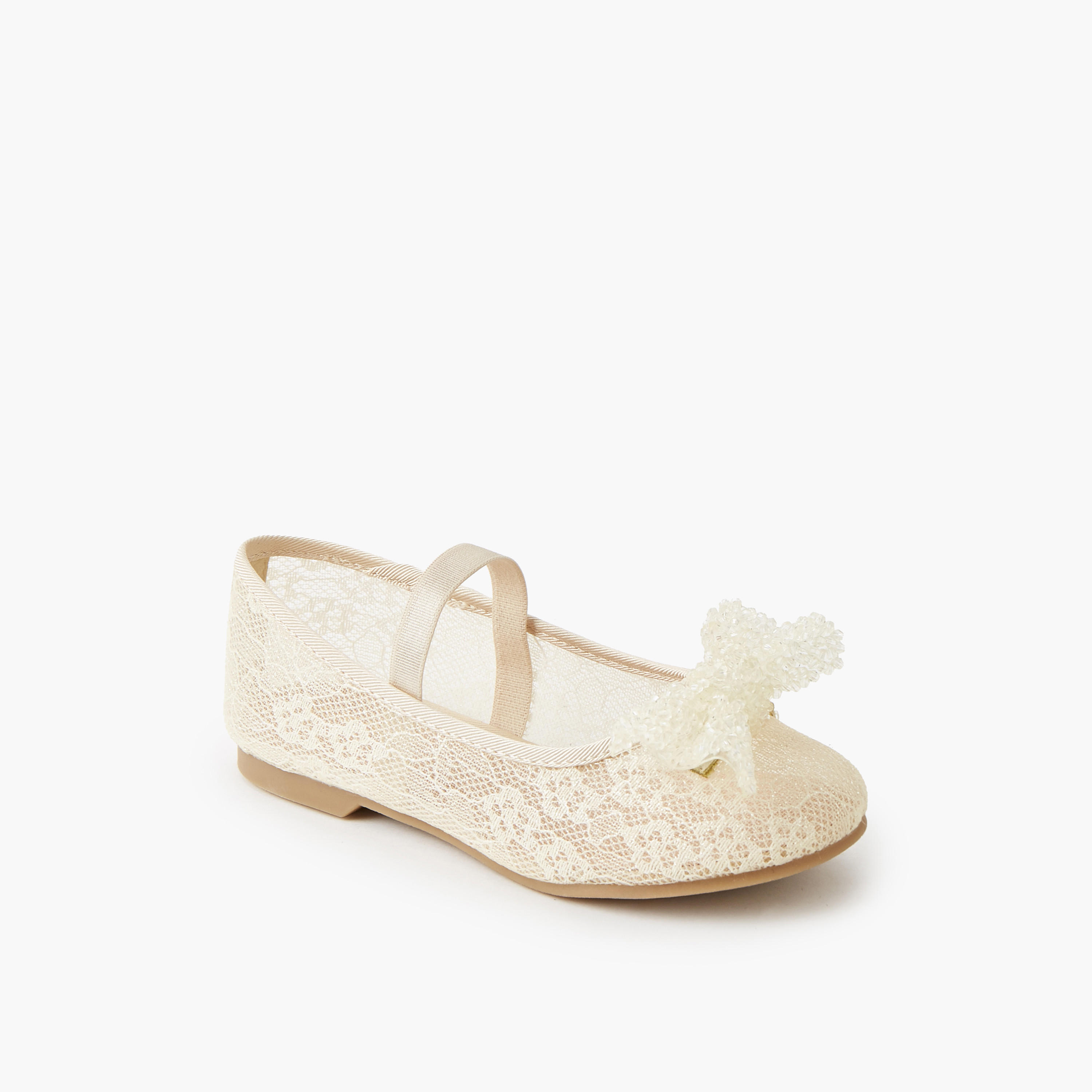Juniors Girls Slip-On Ballerina Shoes-girls-shoes-ballerinas-image-2