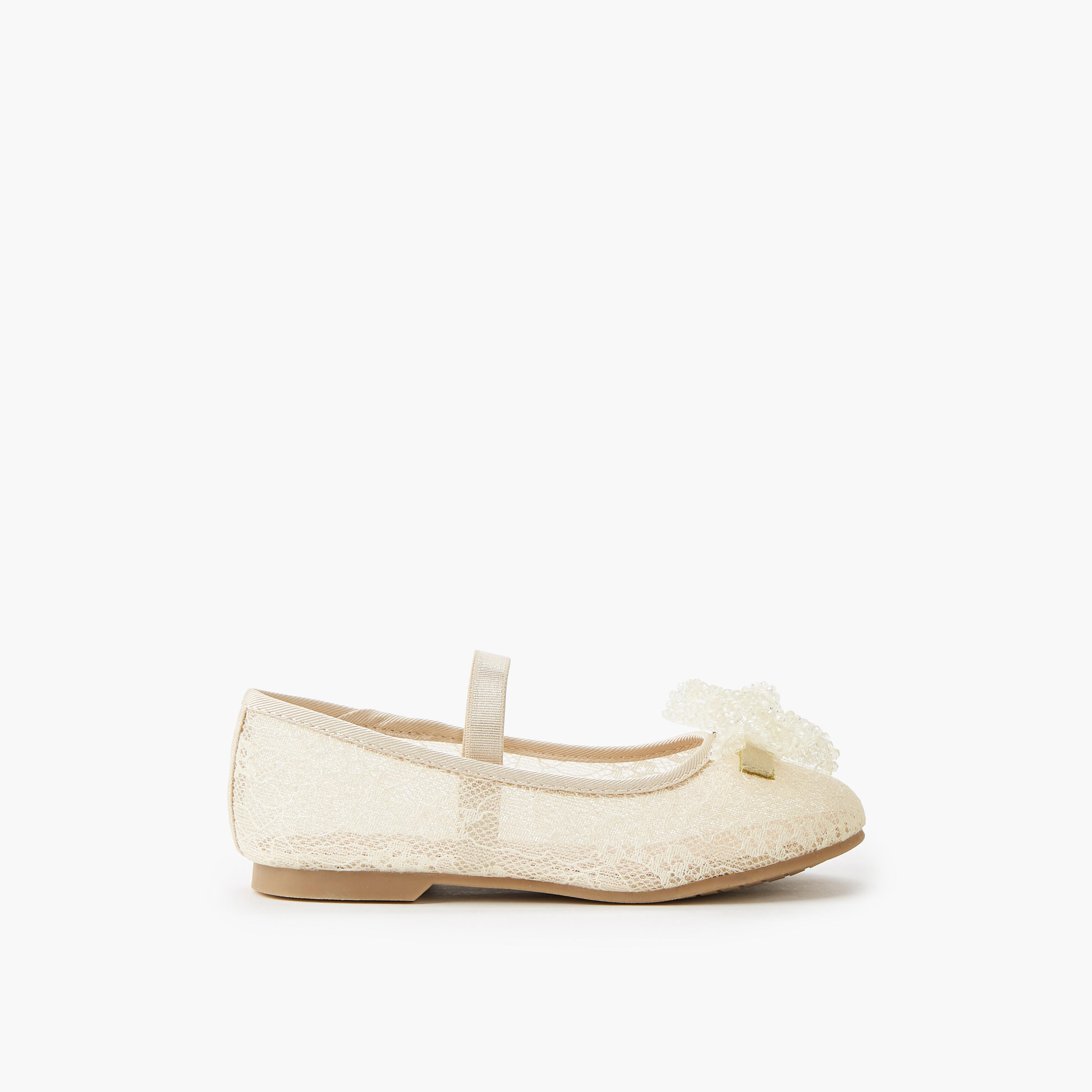 Juniors Girls Slip-On Ballerina Shoes-girls-shoes-ballerinas-image-3