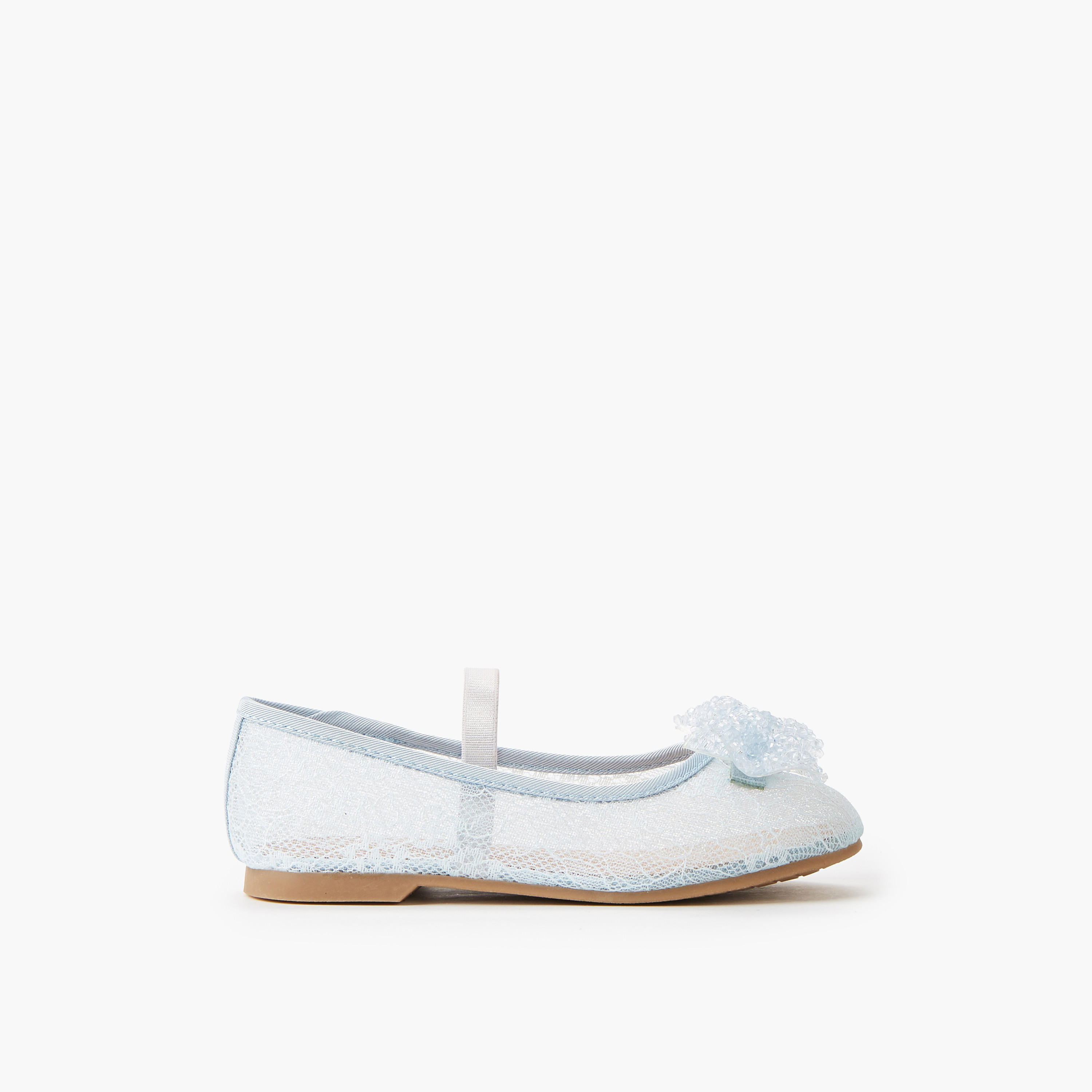 Juniors Girls Slip-On Ballerina Shoes-girls-shoes-ballerinas-image-3