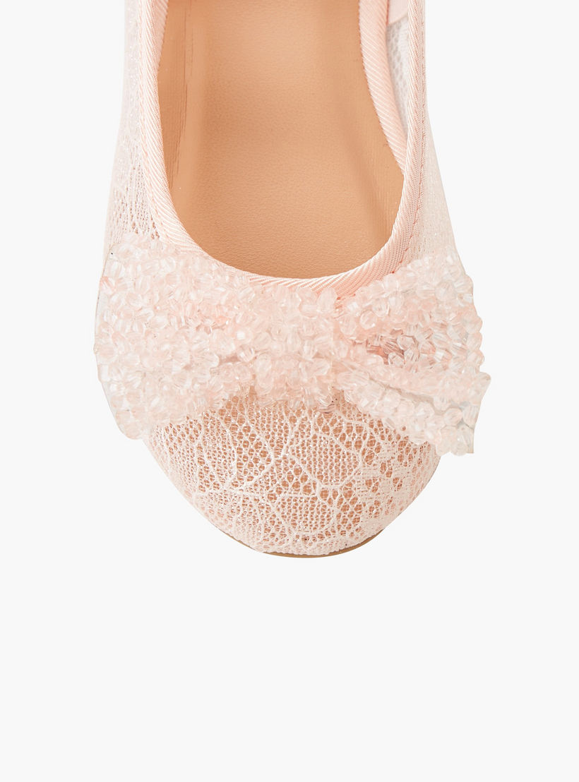 حذاء باليرينا سهل الارتداء للبنات من جونيورز-girls-shoes-ballerinas-image-5