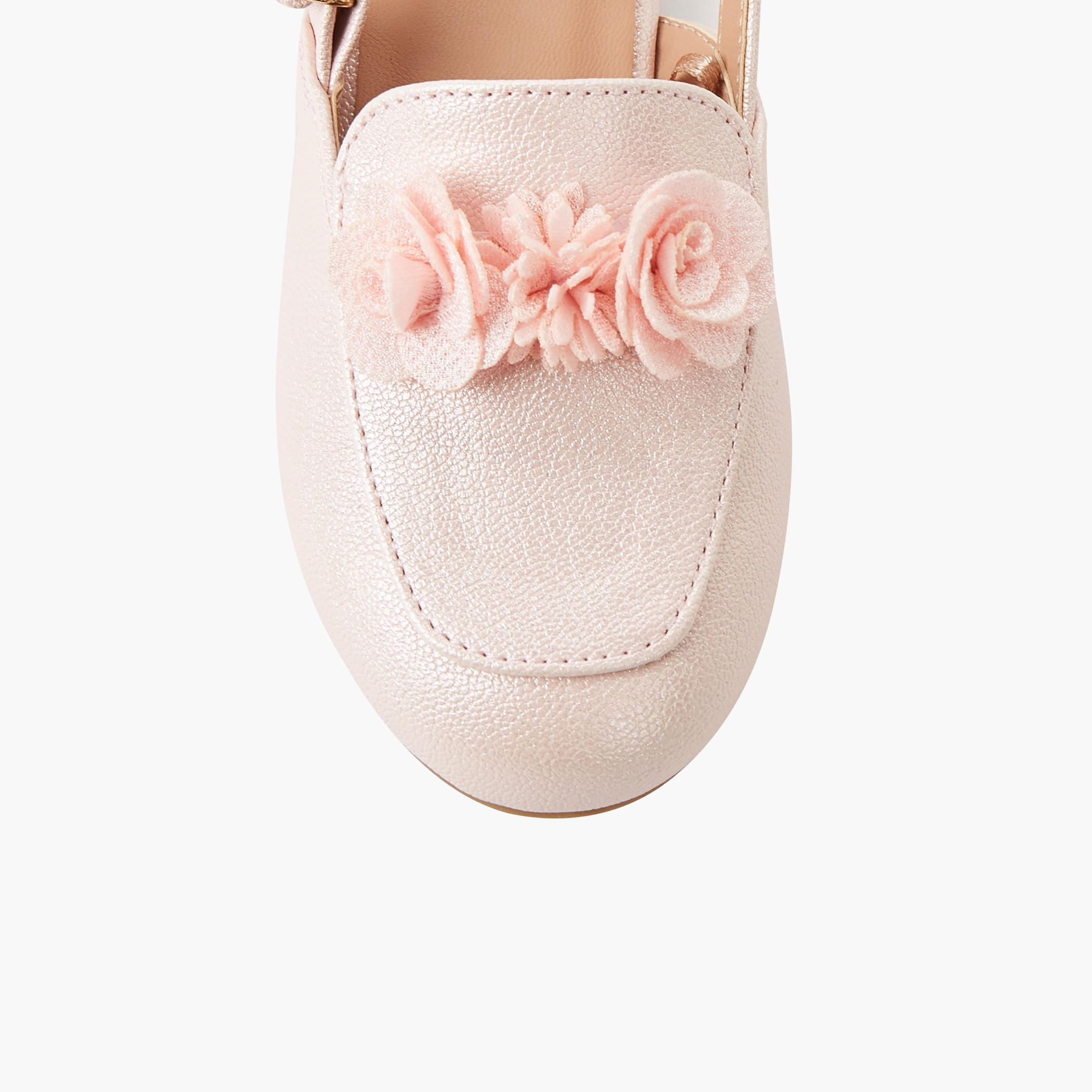 Juniors Girls Hook & Loop Shoes-girls-shoes-ballerinas-image-5