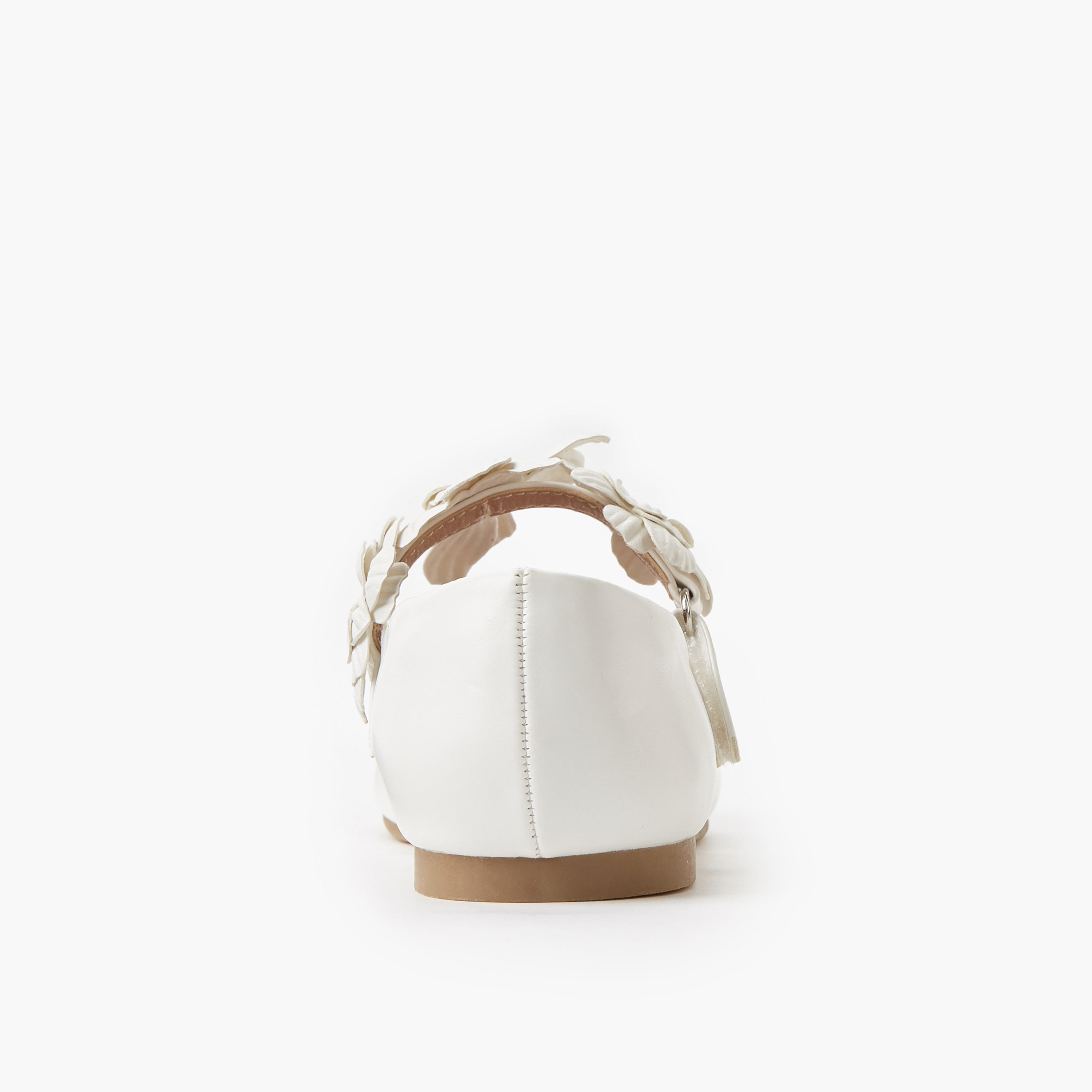 Juniors Girls Hook & Loop Ballerina Shoes-girls-shoes-maryjanes-image-4