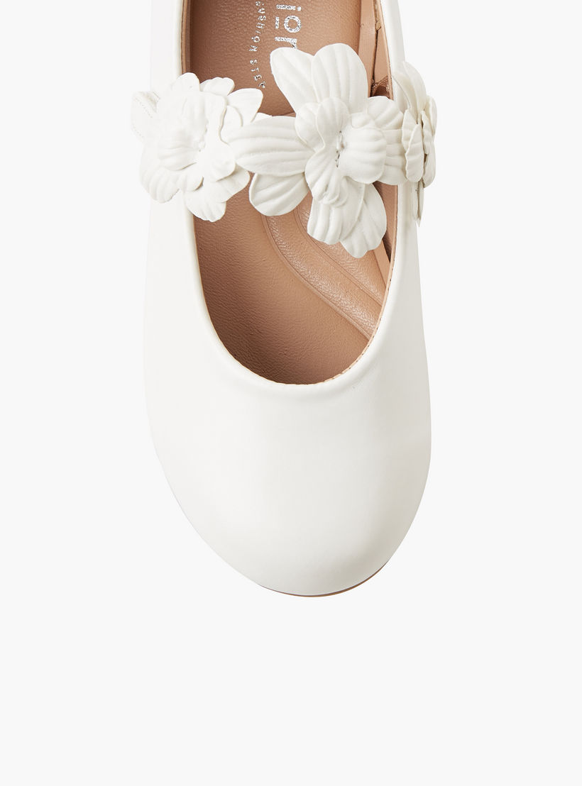 Juniors Girls Hook & Loop Ballerina Shoes-girls-shoes-maryjanes-image-5