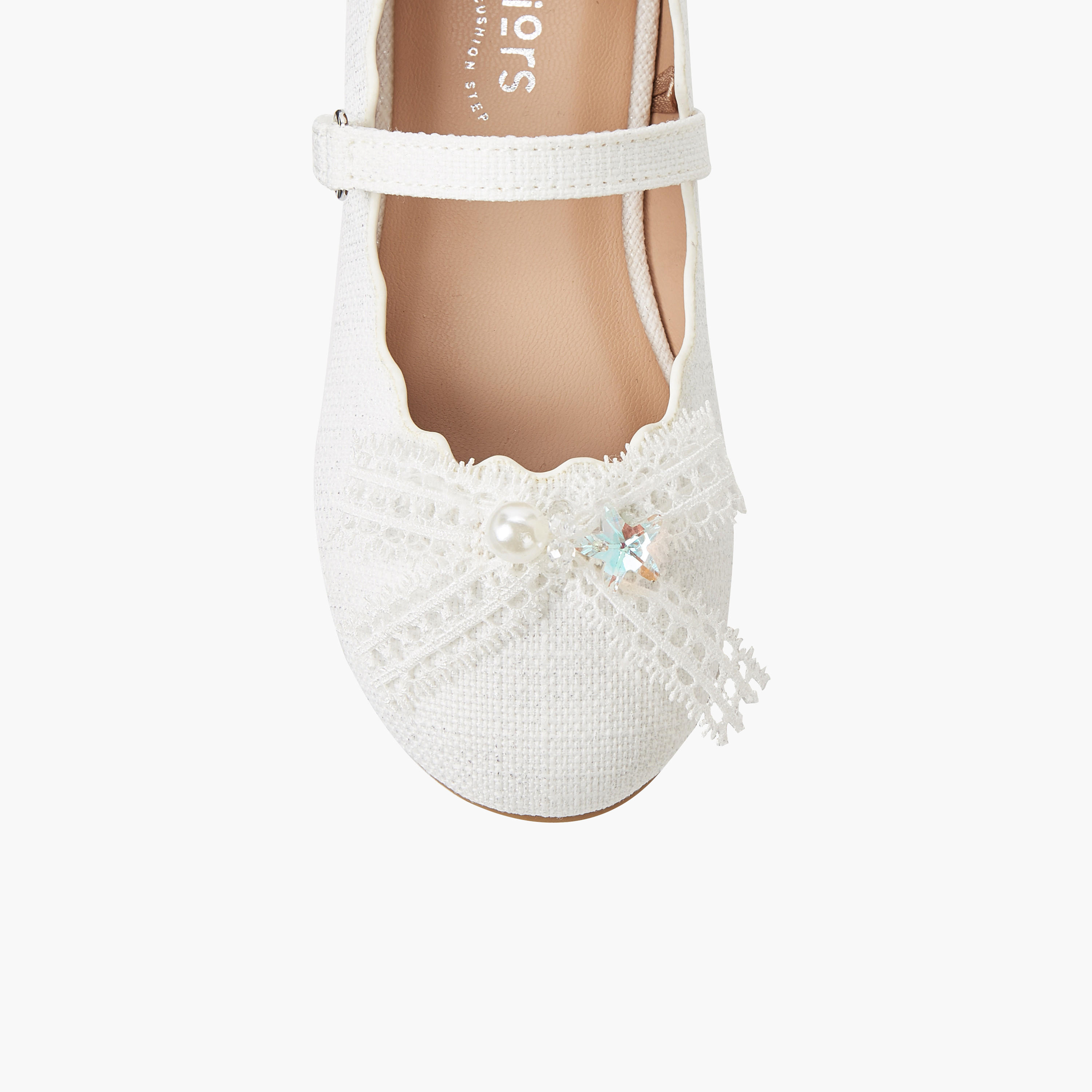 Juniors Girls Hook & Loop Ballerina Shoes-girls-shoes-maryjanes-image-5