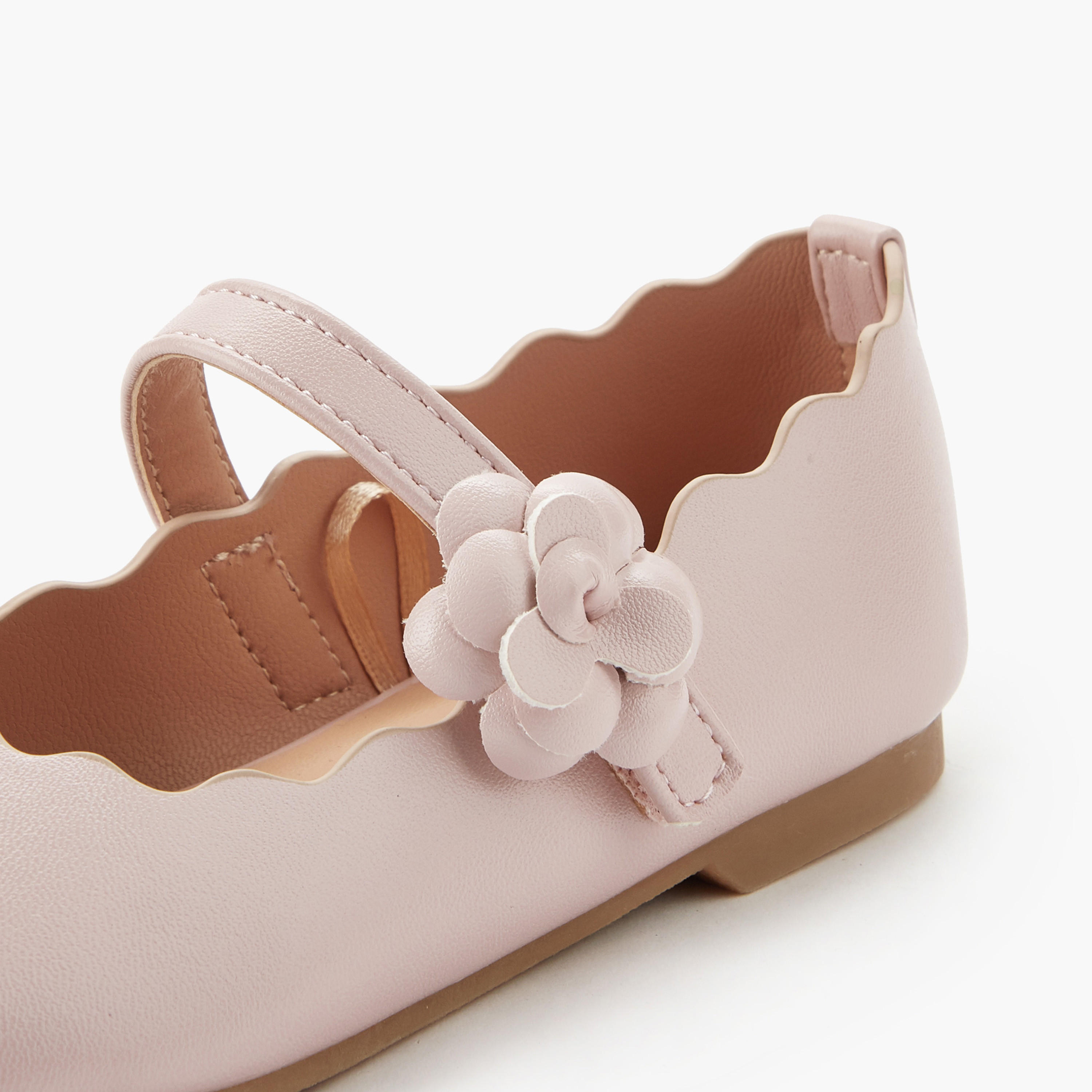 Juniors Girls Scallop Hem Ballerina Shoes-girls-shoes-maryjanes-image-4