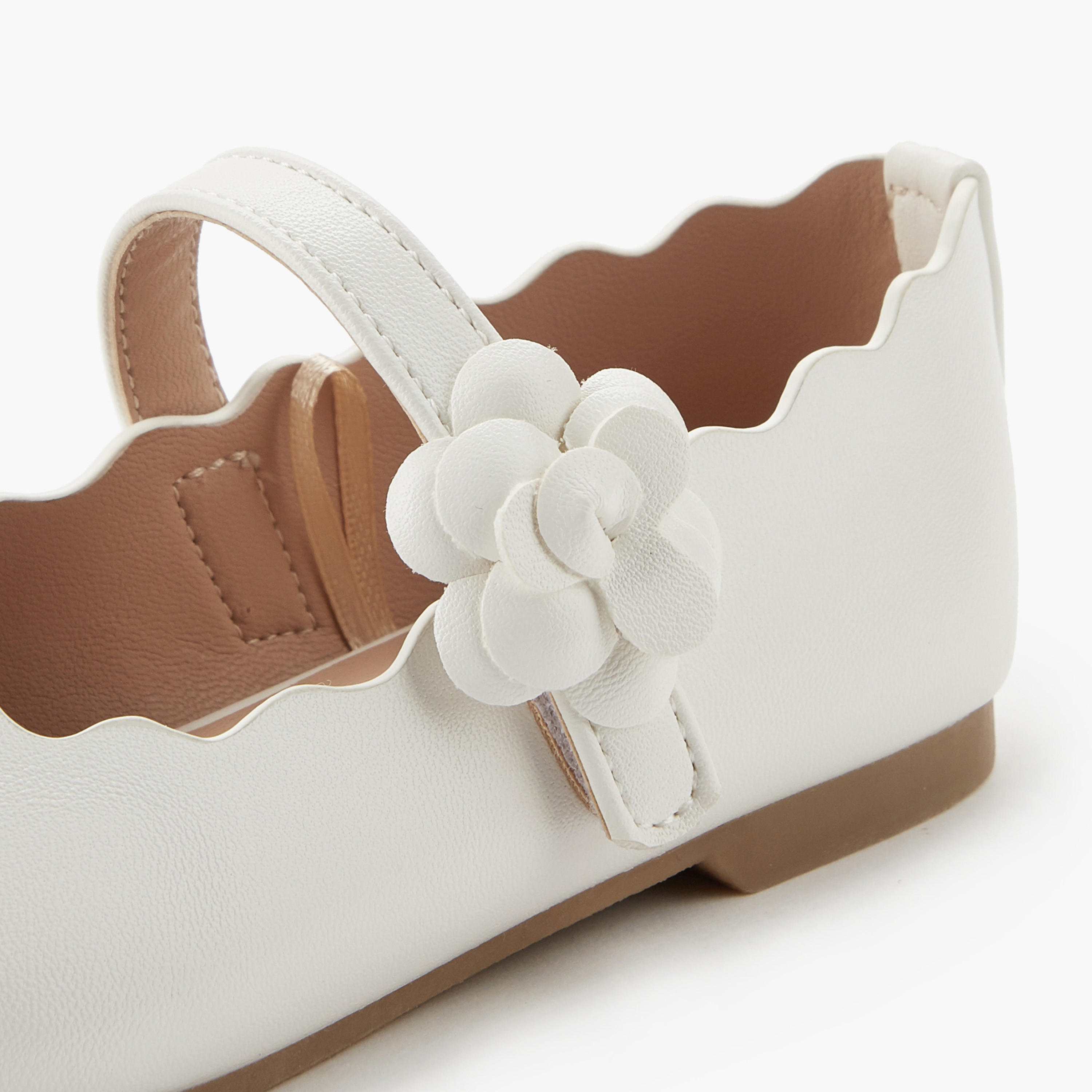 Juniors Girls Scallop Hem Ballerina Shoes-girls-shoes-maryjanes-image-4