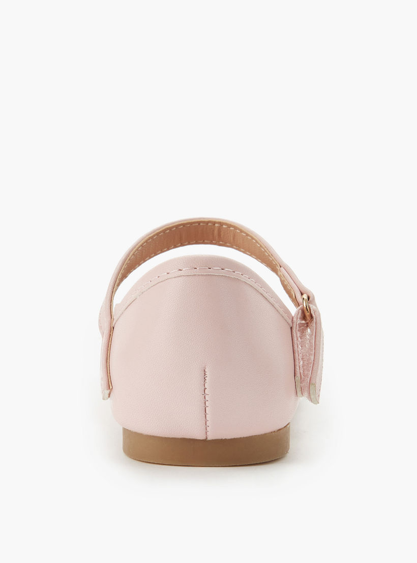 حذاء باليرينا بشريط إغلاق للبنات من جونيورز-girls-shoes-ballerinas-image-4