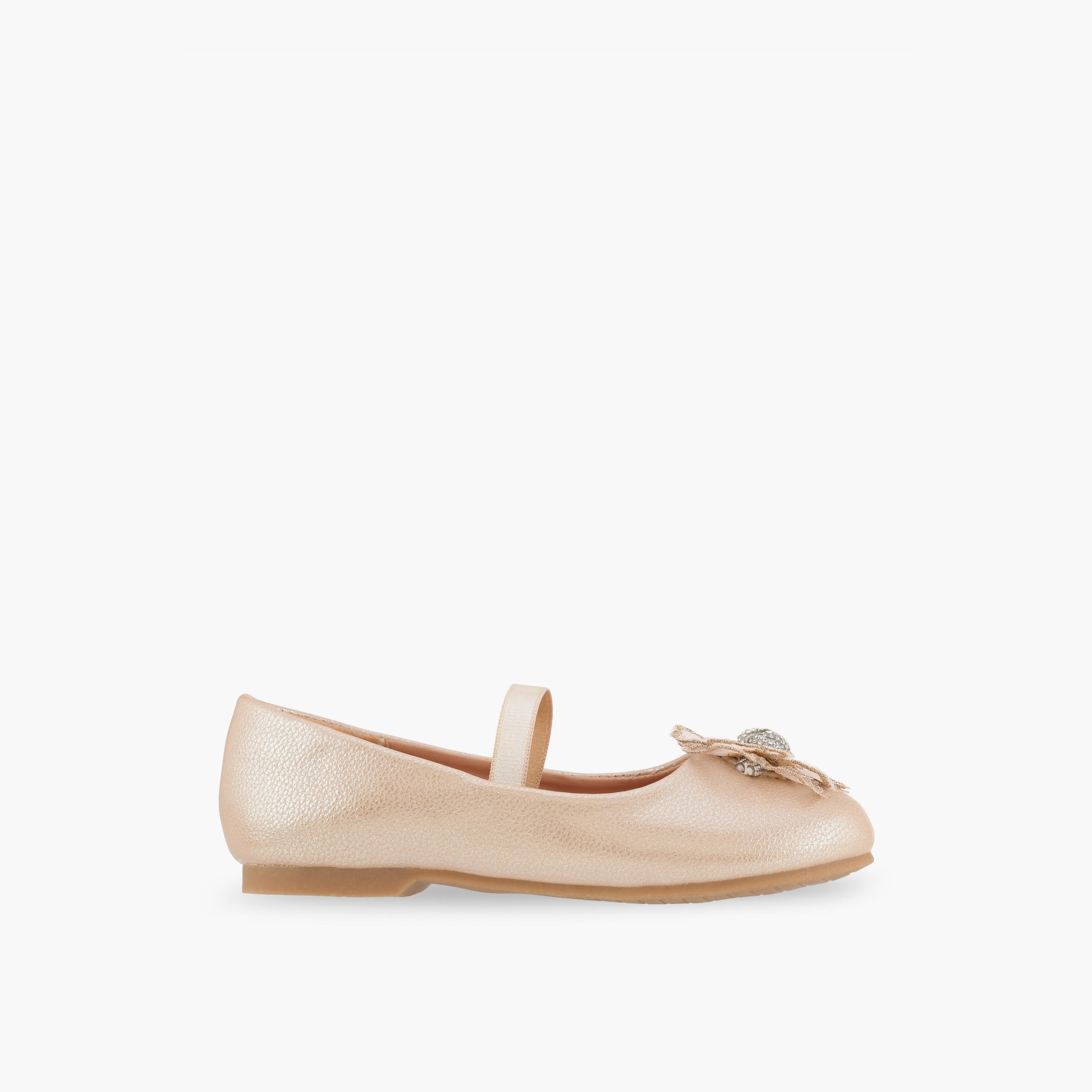 Celeste Girls Slip-On Ballerina Shoes-girls-shoes-ballerinas-image-3