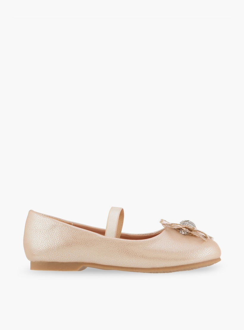 Celeste Girls Slip-On Ballerina Shoes-girls-shoes-ballerinas-image-3