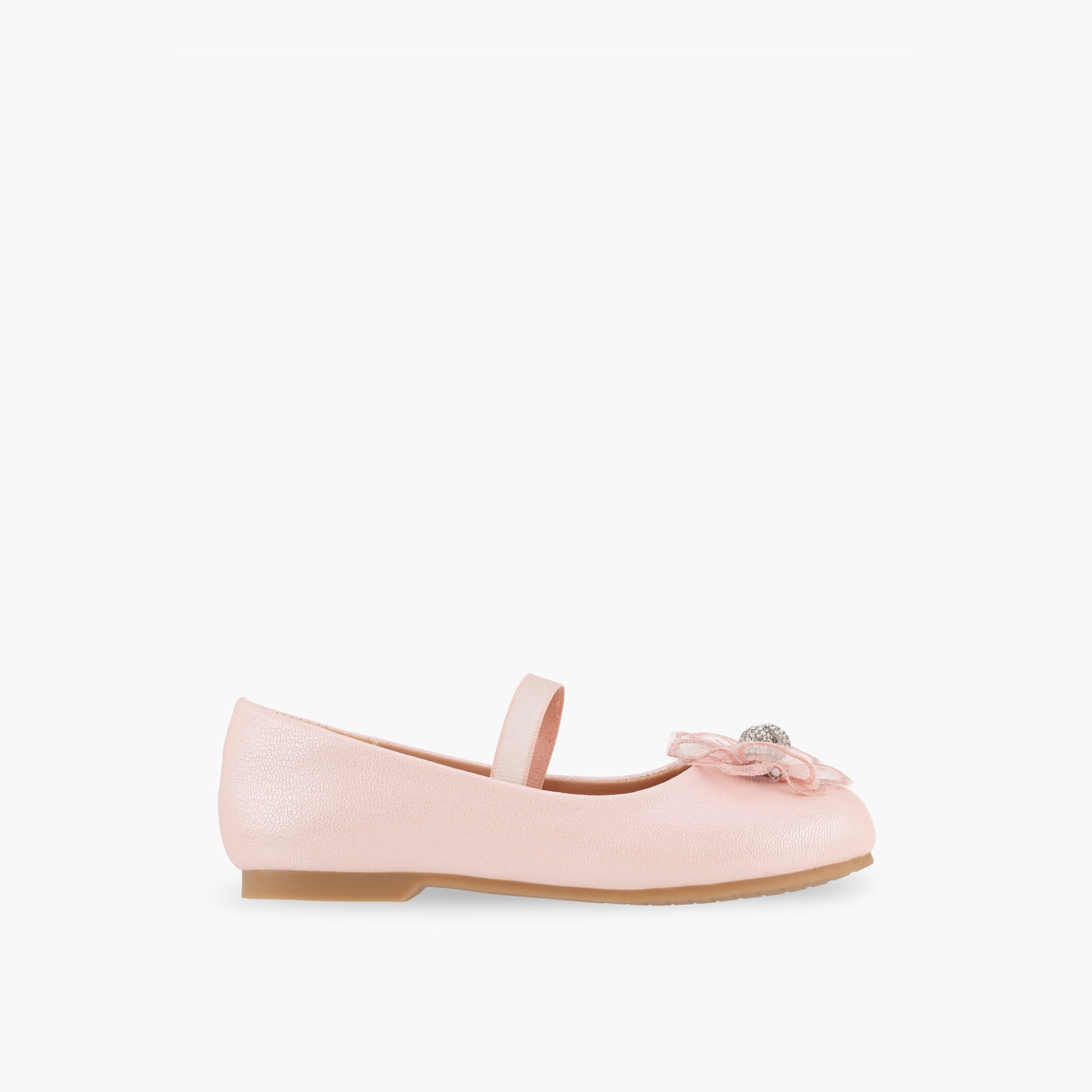 Celeste Girls Slip-On Ballerina Shoes-girls-shoes-ballerinas-image-3