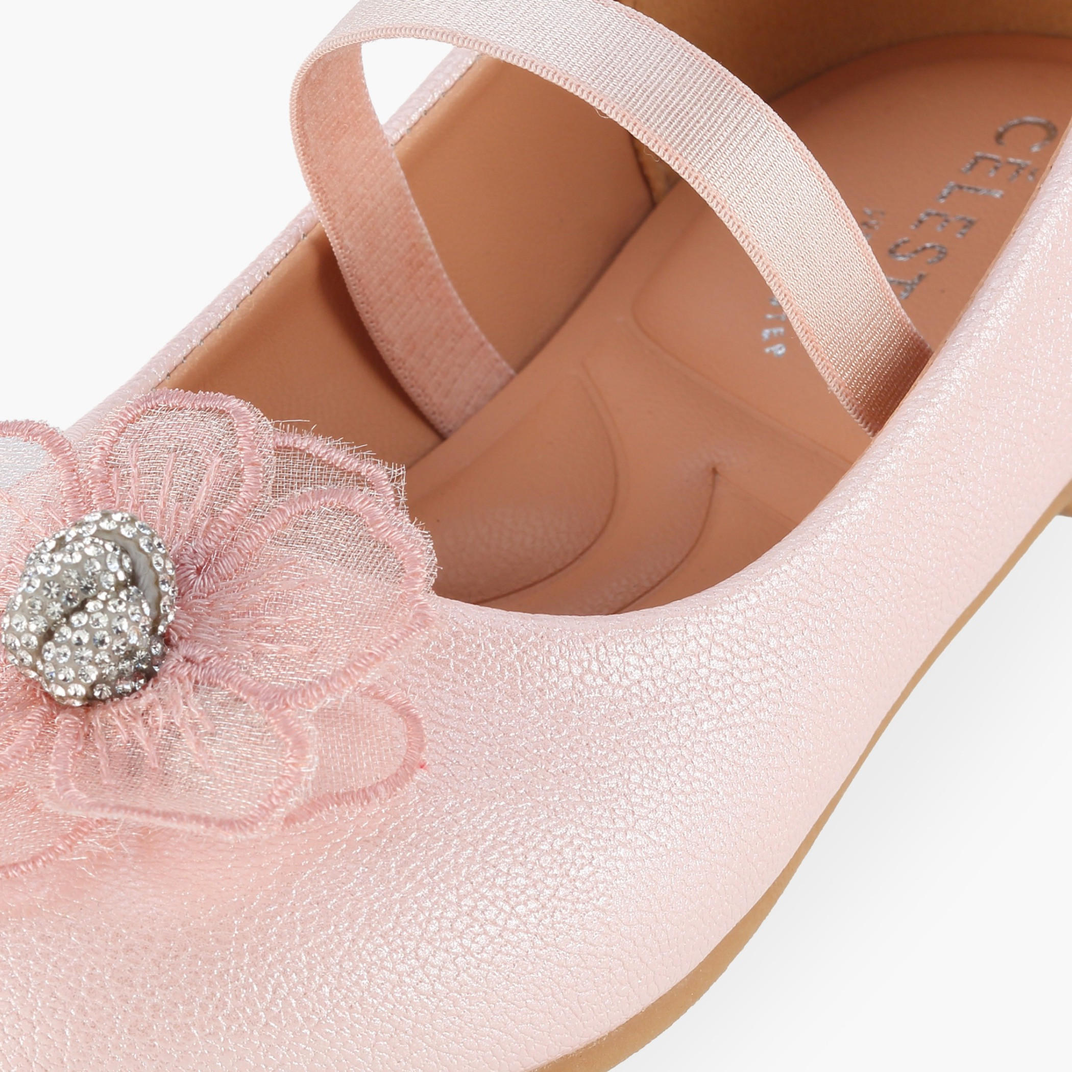 Celeste Girls Slip-On Ballerina Shoes-girls-shoes-ballerinas-image-6