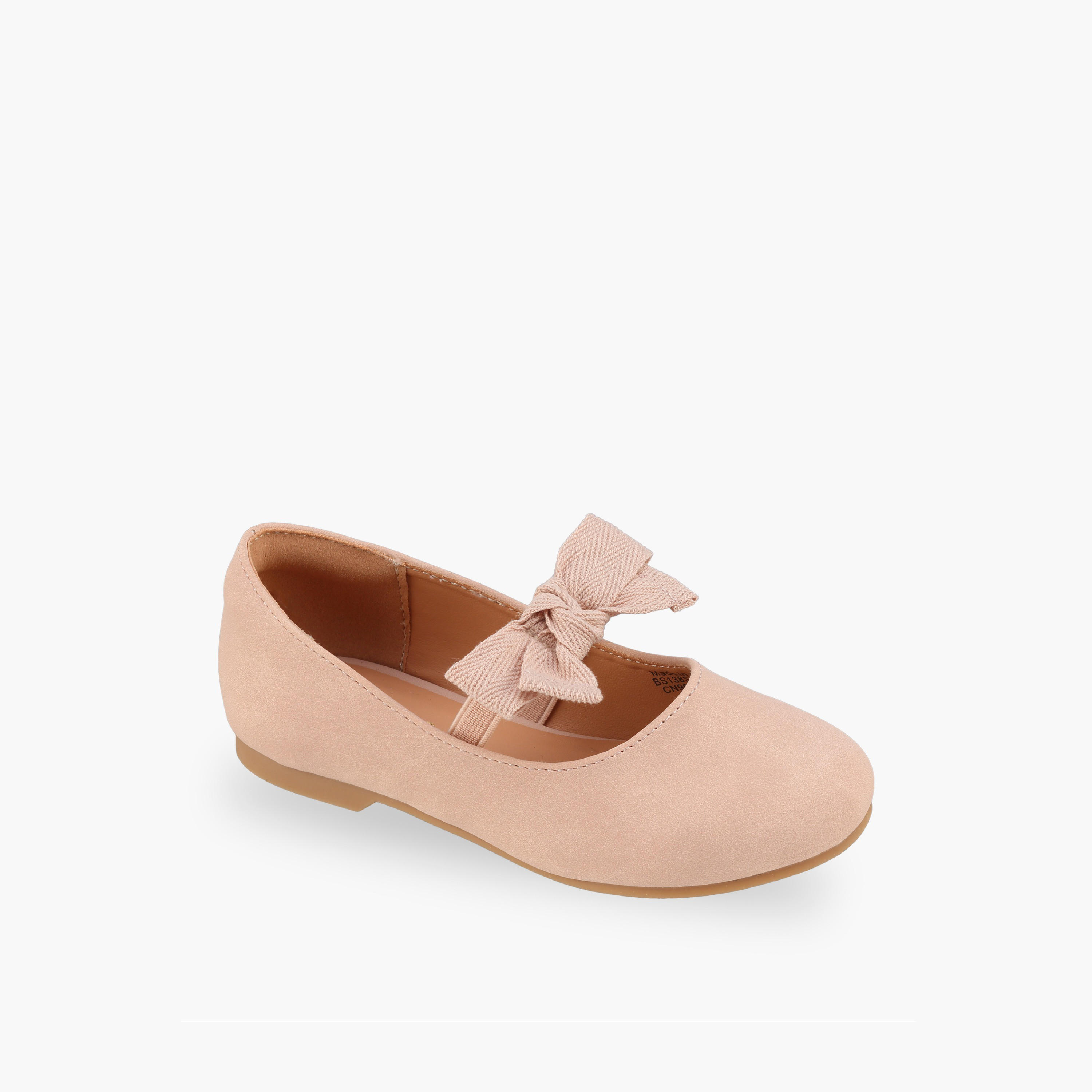 حذاء باليرينا بحزام مطاطي للبنات من جونيورز-girls-shoes-ballerinas-image-2