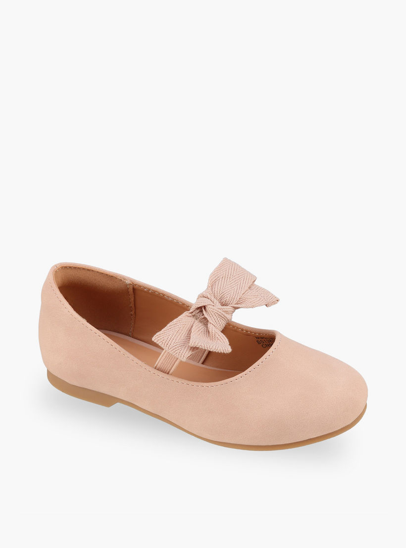 حذاء باليرينا بحزام مطاطي للبنات من جونيورز-girls-shoes-ballerinas-image-2