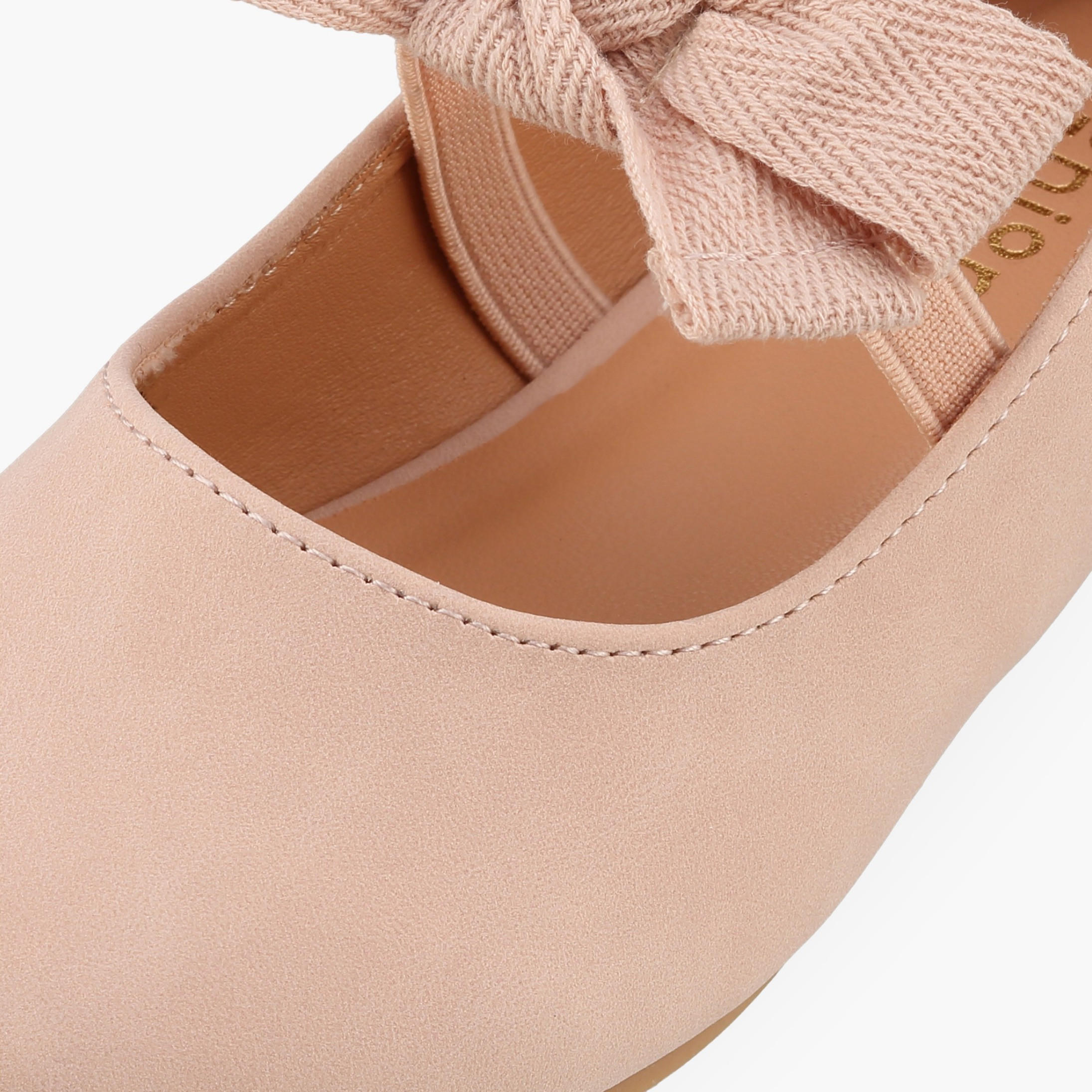 حذاء باليرينا بحزام مطاطي للبنات من جونيورز-girls-shoes-ballerinas-image-6