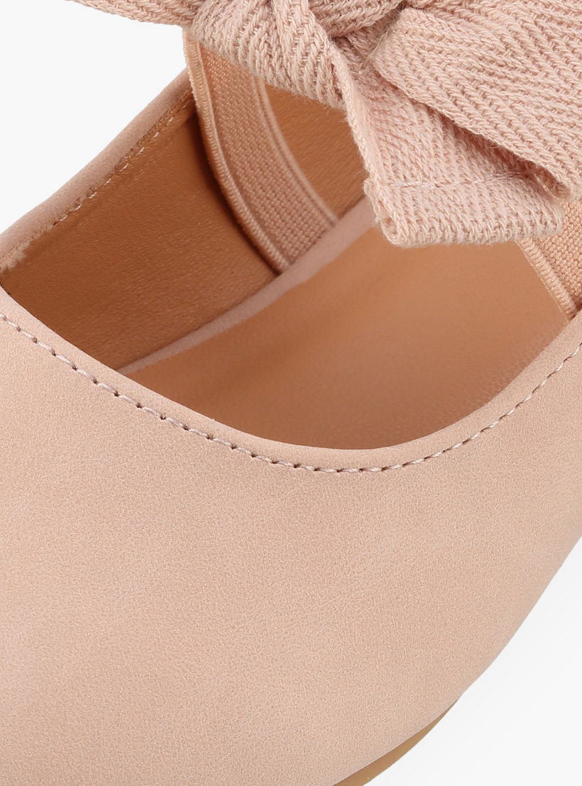 حذاء باليرينا بحزام مطاطي للبنات من جونيورز-girls-shoes-ballerinas-image-6