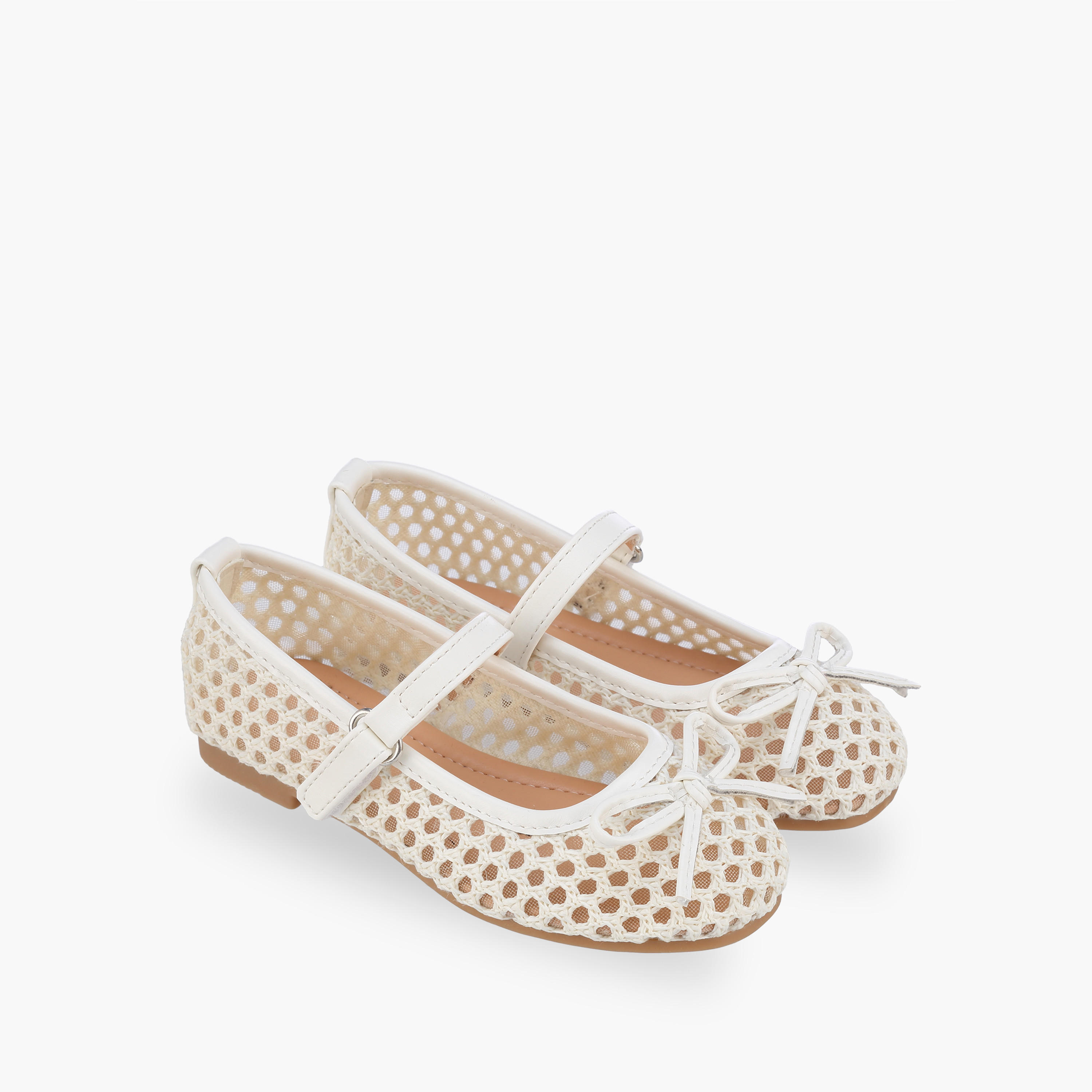 حذاء ماري جين بشريط إغلاق لاصق للبنات من فلورا بيلا-girls-shoes-maryjanes-image-7