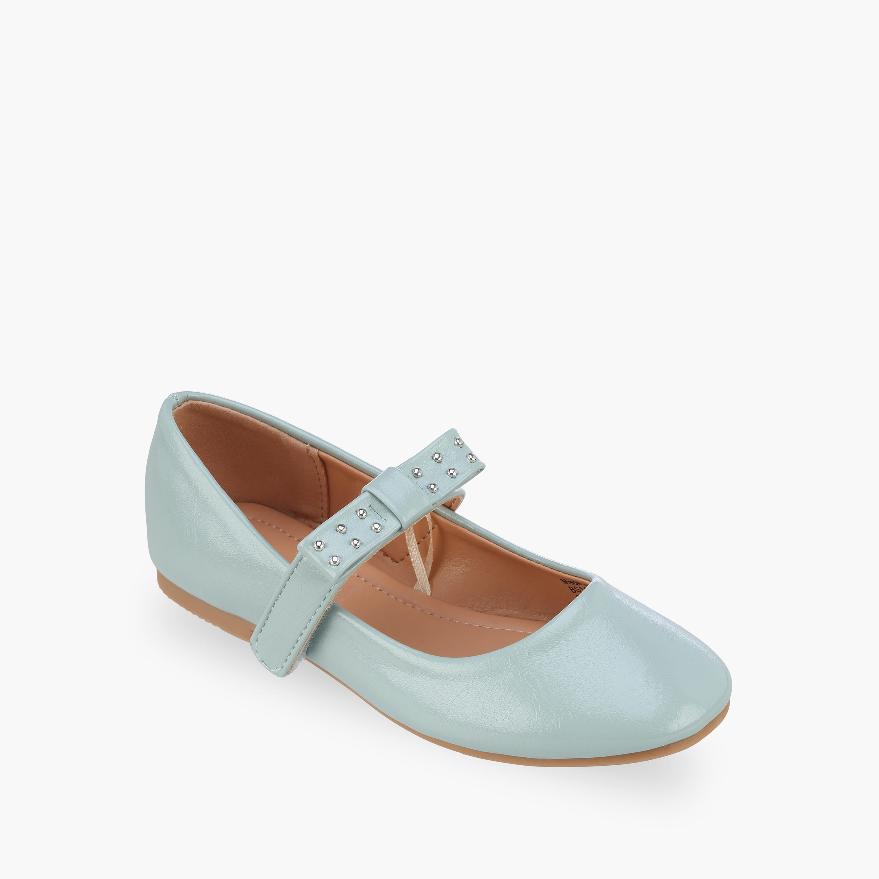 حذاء ماري جين بشريط إغلاق لاصق للبنات من فلورا بيلا-girls-shoes-maryjanes-image-2