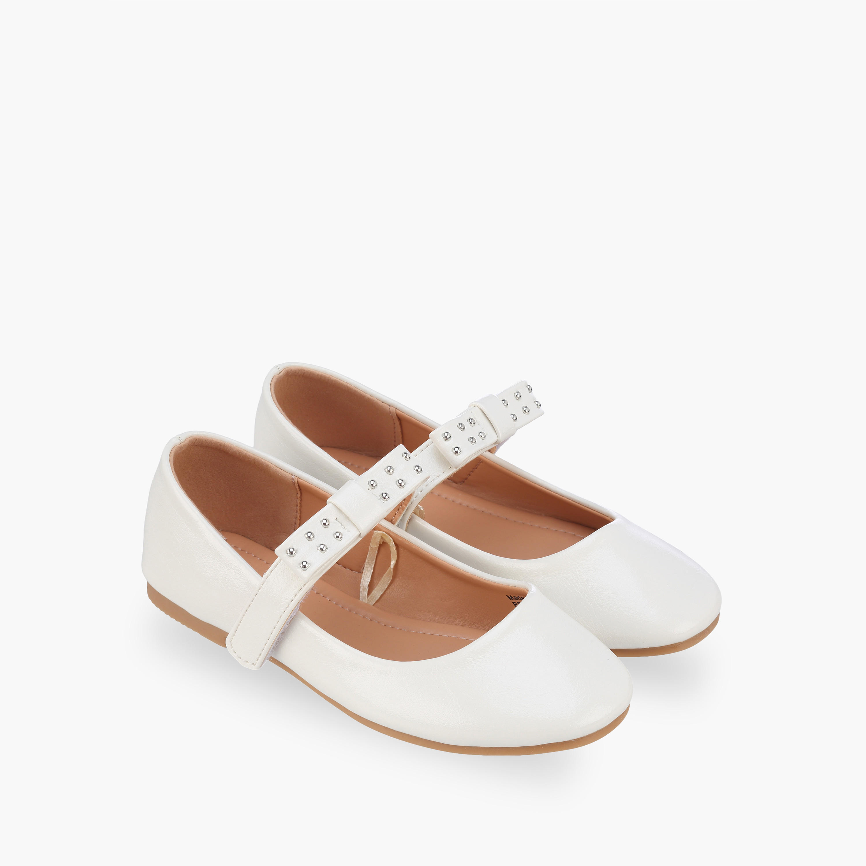 حذاء ماري جين بشريط إغلاق لاصق للبنات من فلورا بيلا-girls-shoes-maryjanes-image-7