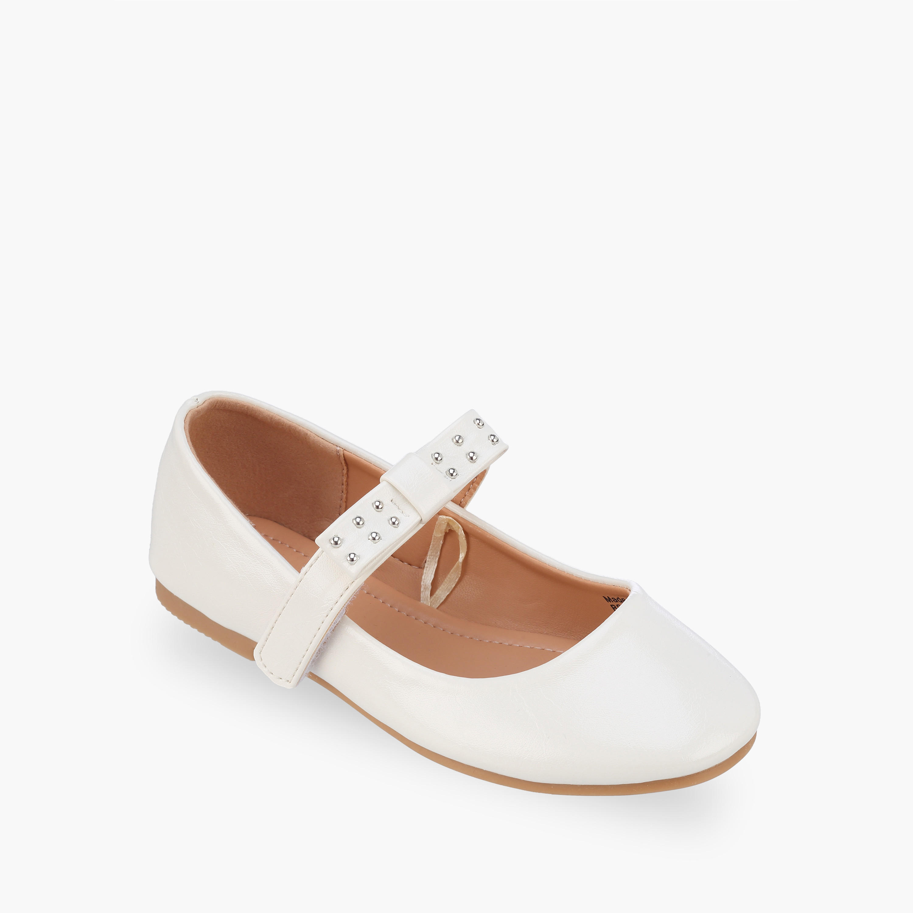 حذاء ماري جين بشريط إغلاق لاصق للبنات من فلورا بيلا-girls-shoes-maryjanes-image-8