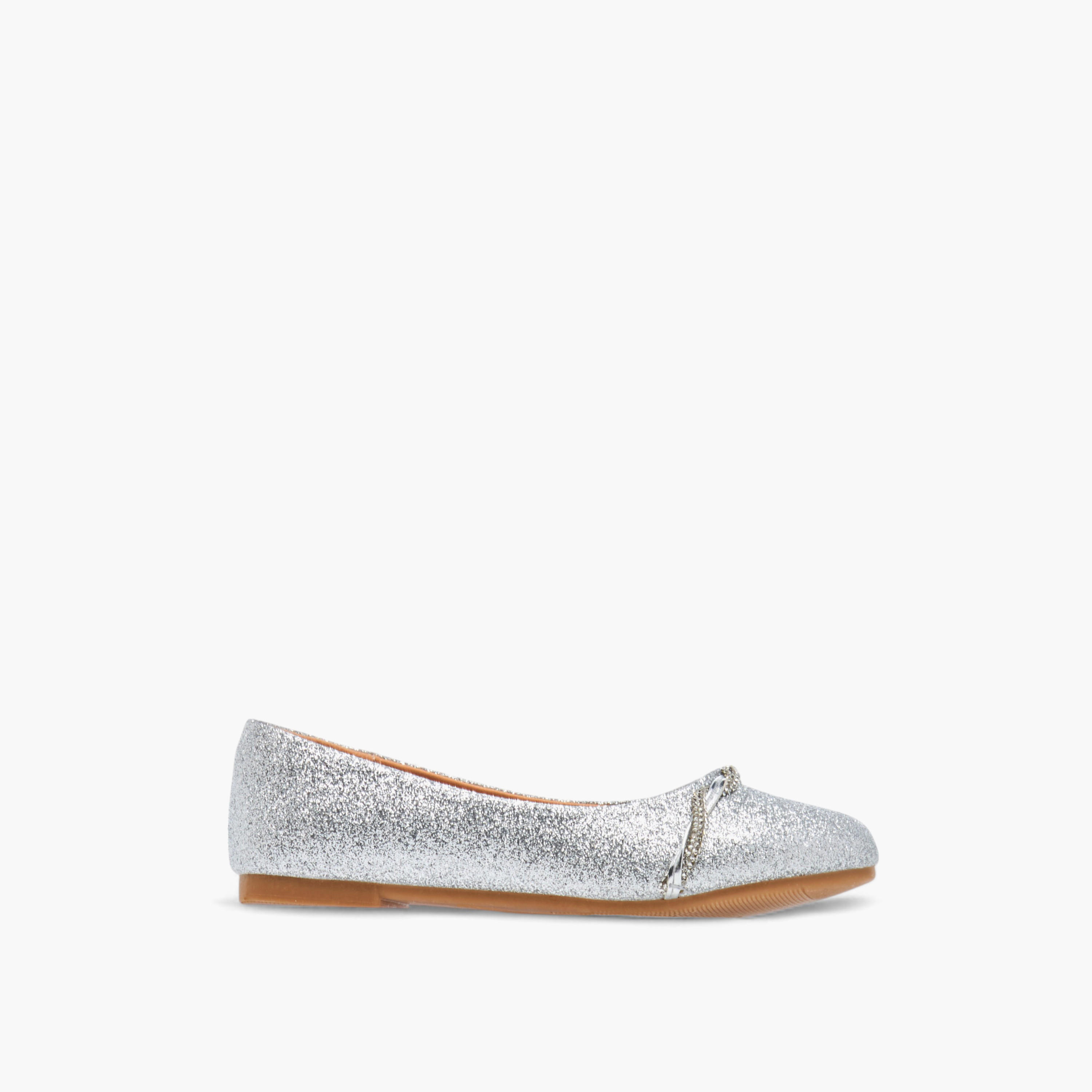 Celeste Girls' Embellished Slip-On Ballerina Shoes-girls-shoes-ballerinas-image-3