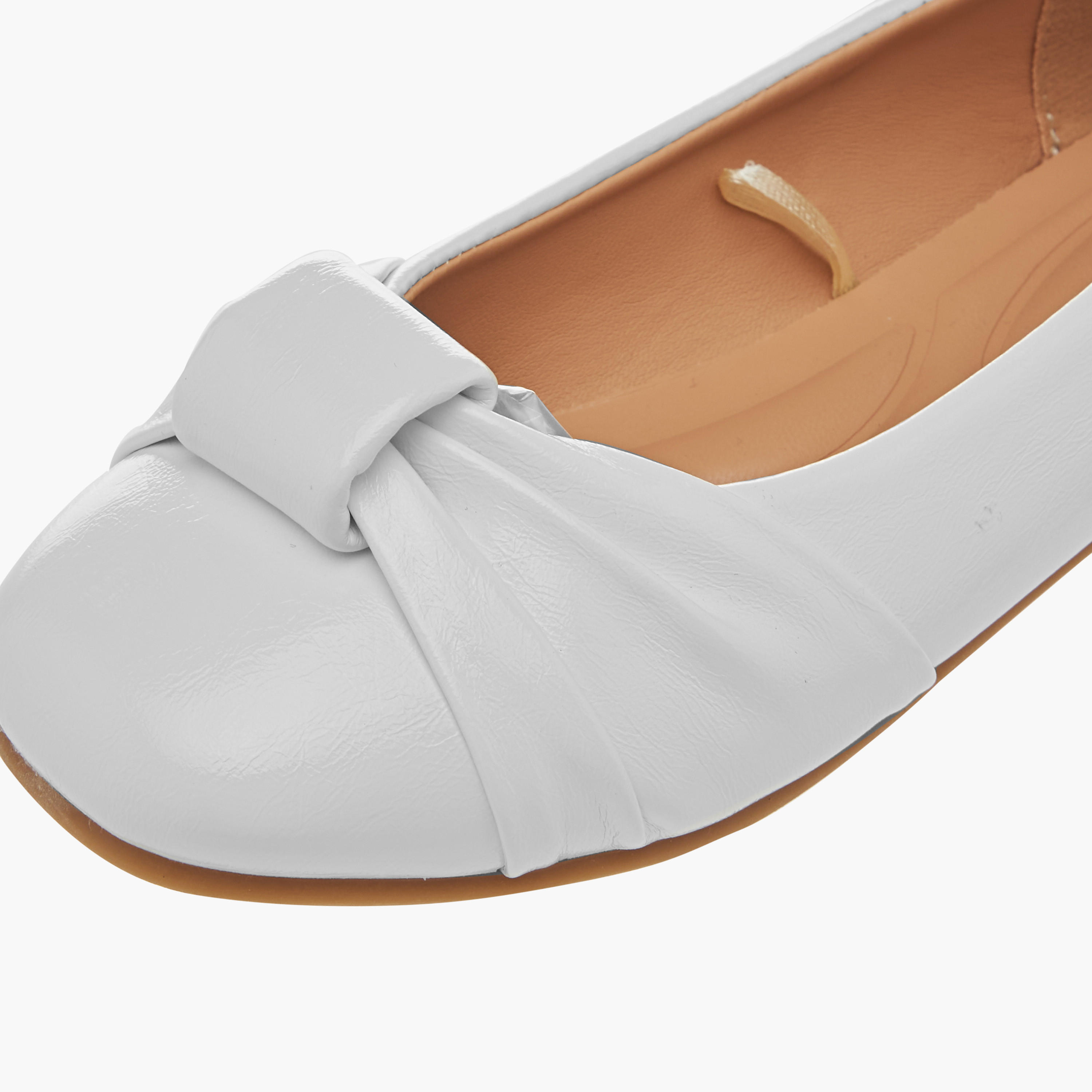 Little Missy Knot Accent Slip-On Ballerina Shoes-girls-shoes-ballerinas-image-6