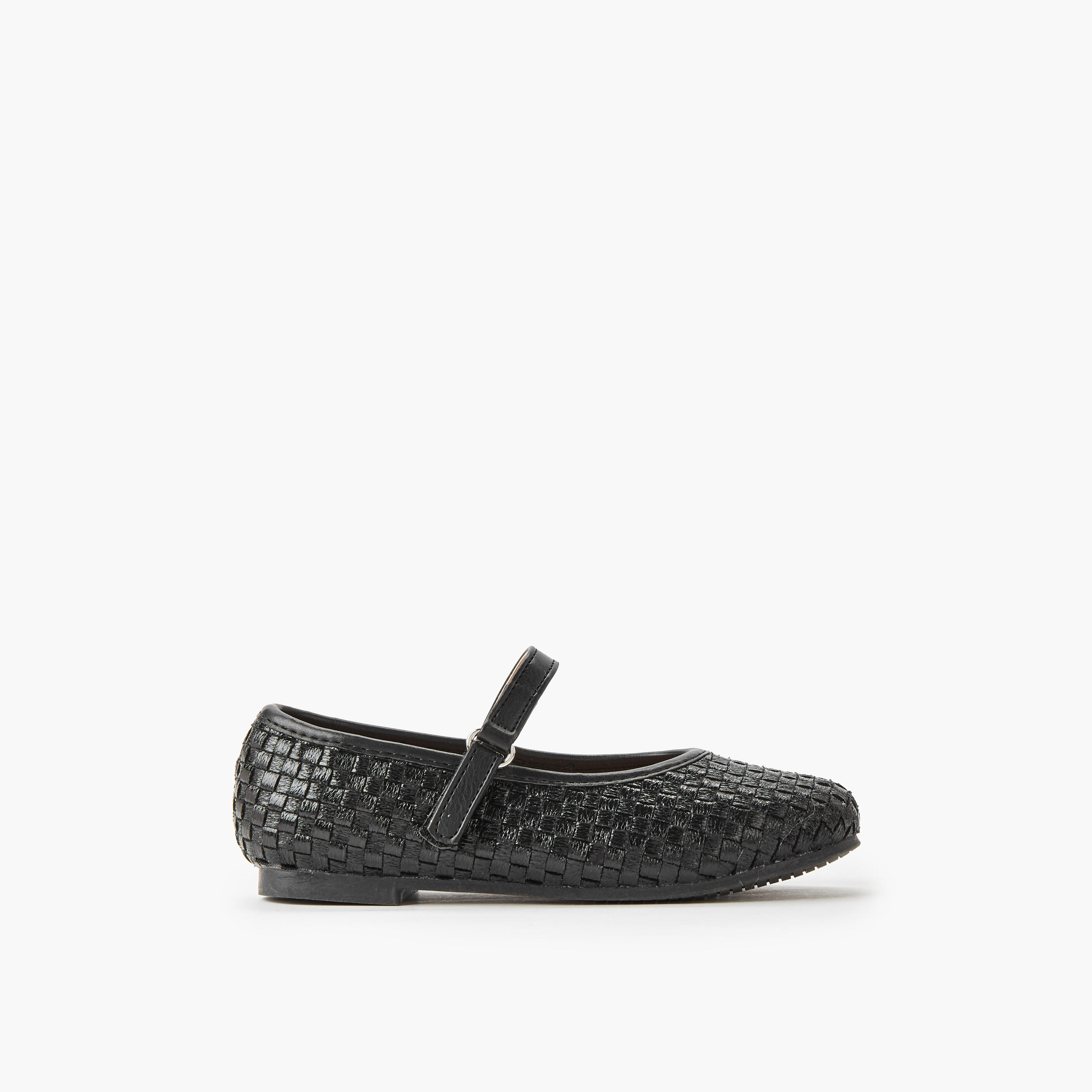Juniors Girls Hook & Loop Ballerina Shoes-girls-shoes-maryjanes-image-3