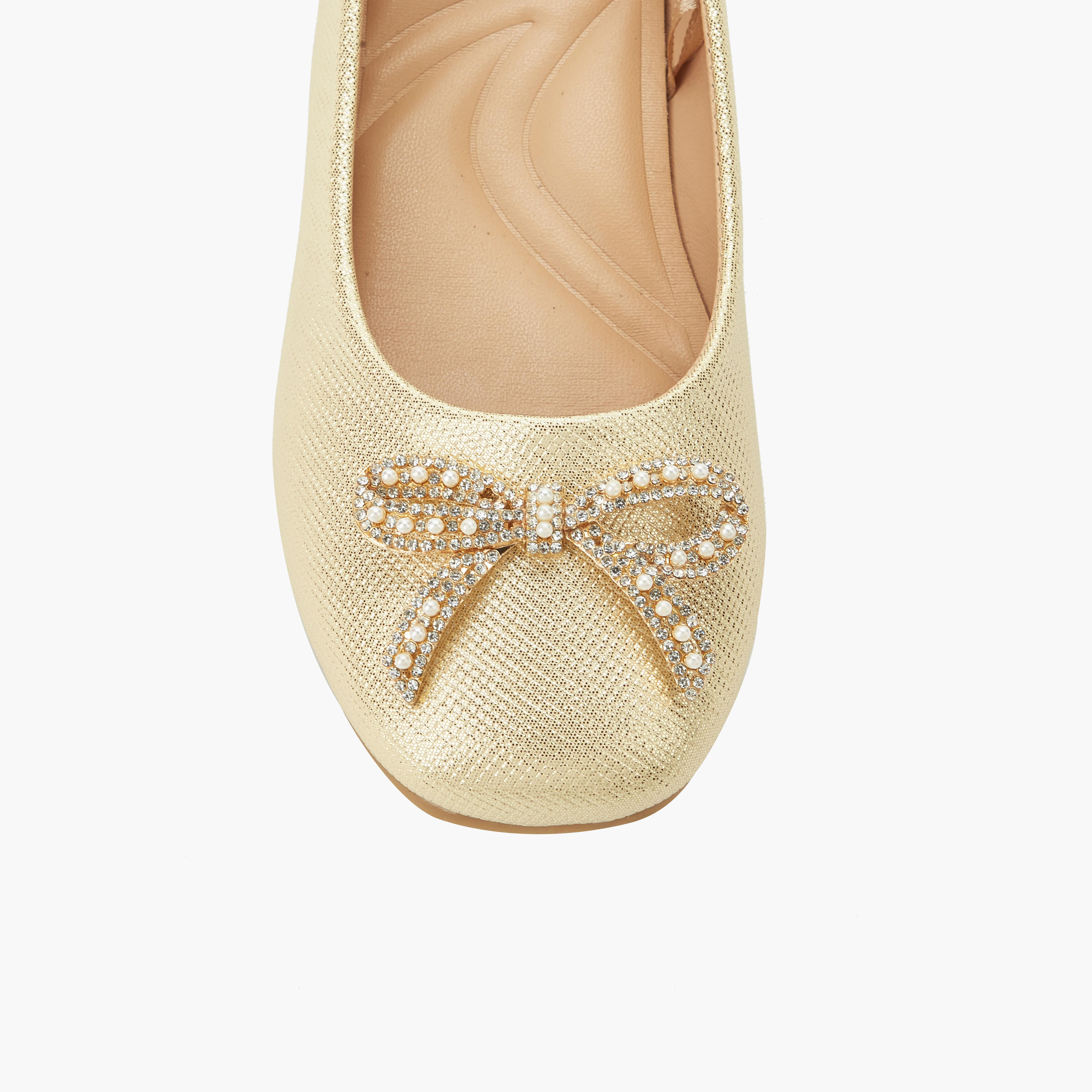 حذاء باليرينا مزين بفيونكة للبنات من سيليست-girls-shoes-ballerinas-image-5