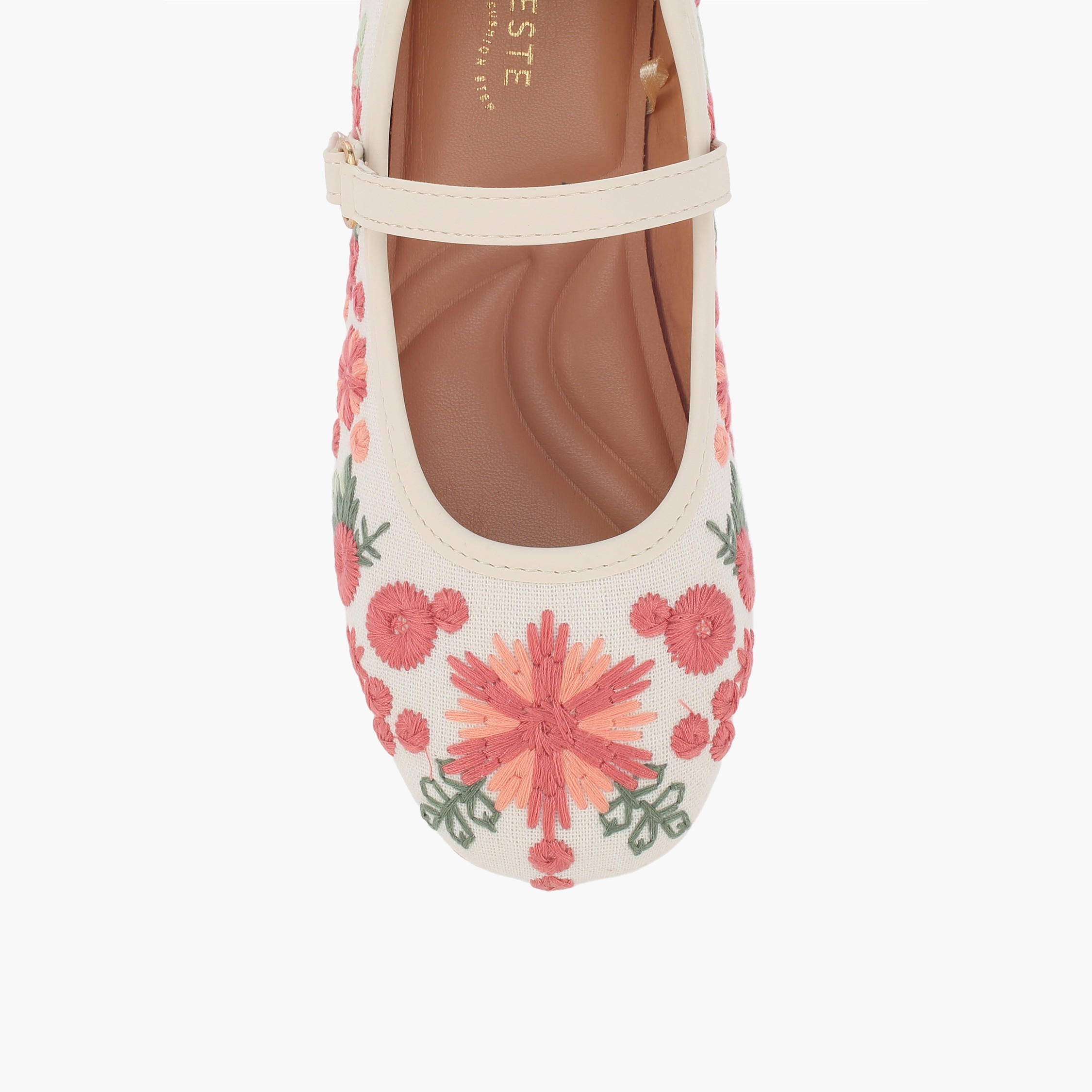 Celeste Girls Hook & Loop Mary Jane Shoes-girls-shoes-maryjanes-image-4