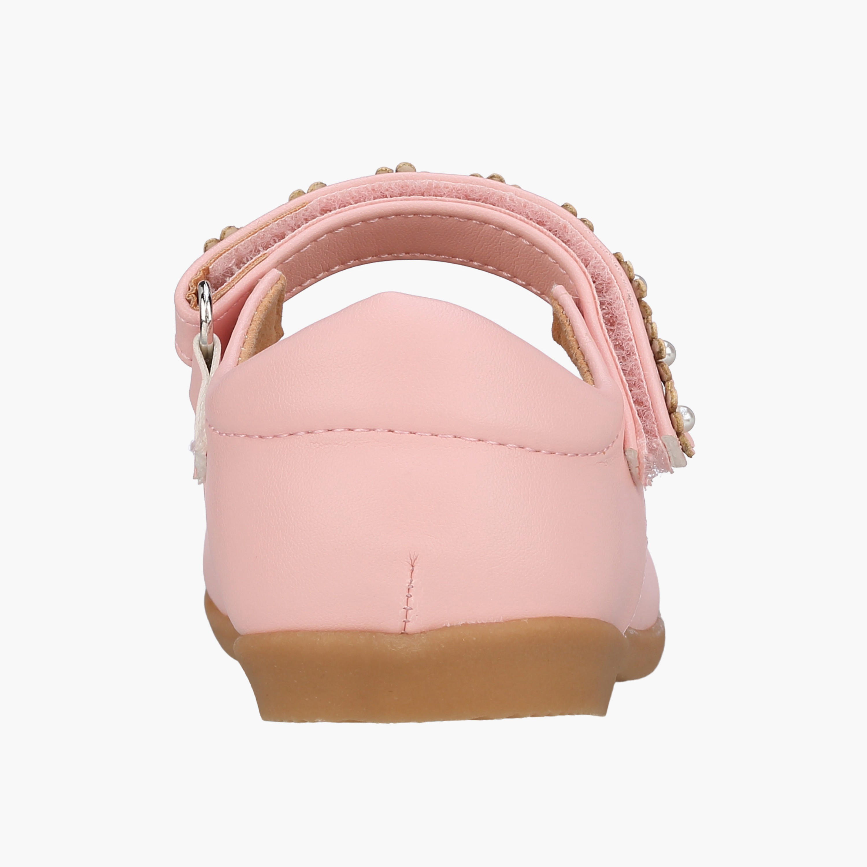 حذاء ماري جين بشريط إغلاق لاصق للبنات من فلورا بيلا-girls-shoes-maryjanes-image-5