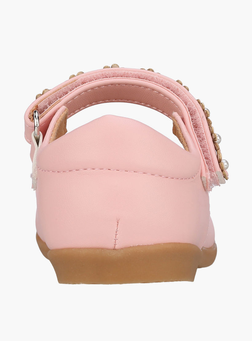 حذاء ماري جين بشريط إغلاق لاصق للبنات من فلورا بيلا-girls-shoes-maryjanes-image-5