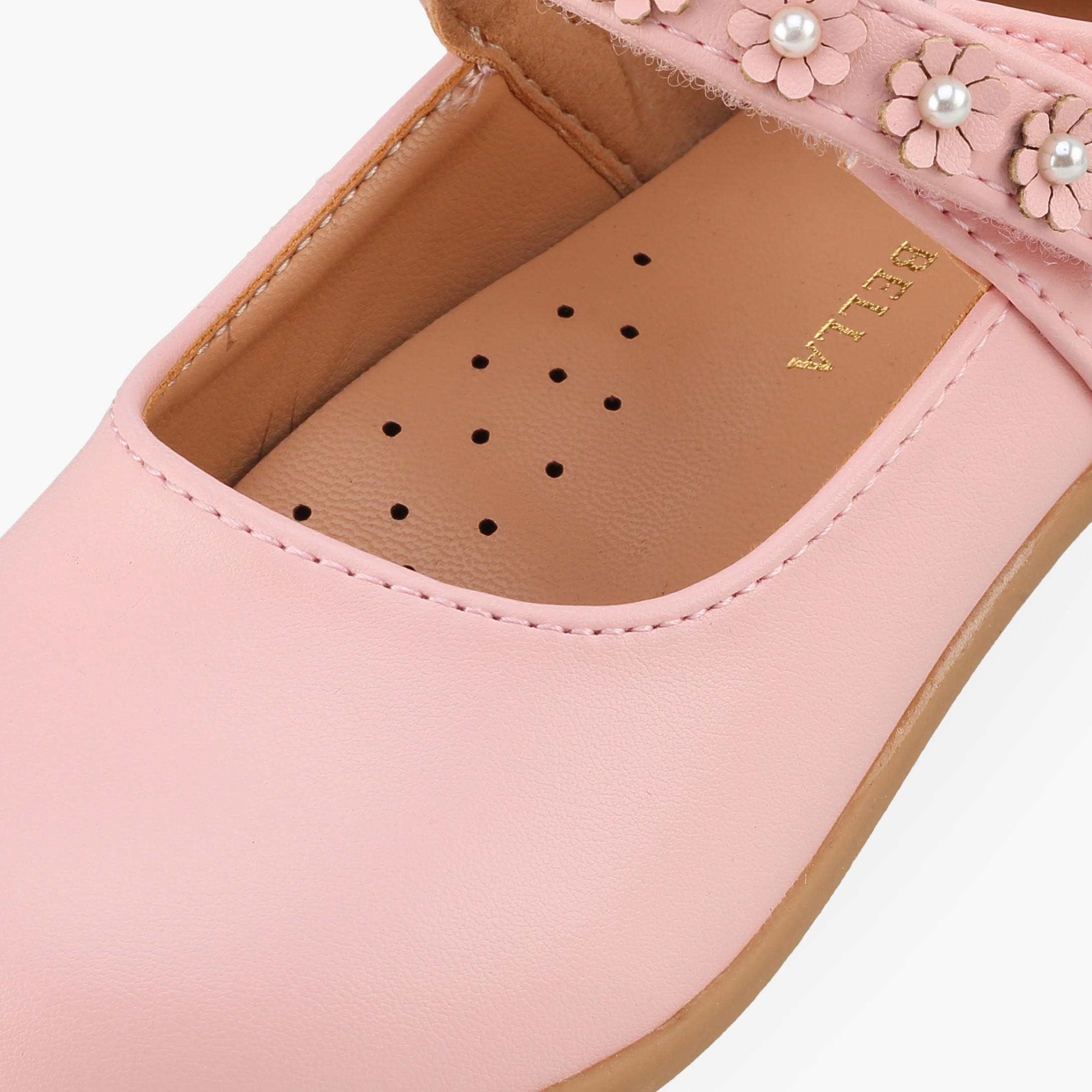 حذاء ماري جين بشريط إغلاق لاصق للبنات من فلورا بيلا-girls-shoes-maryjanes-image-6