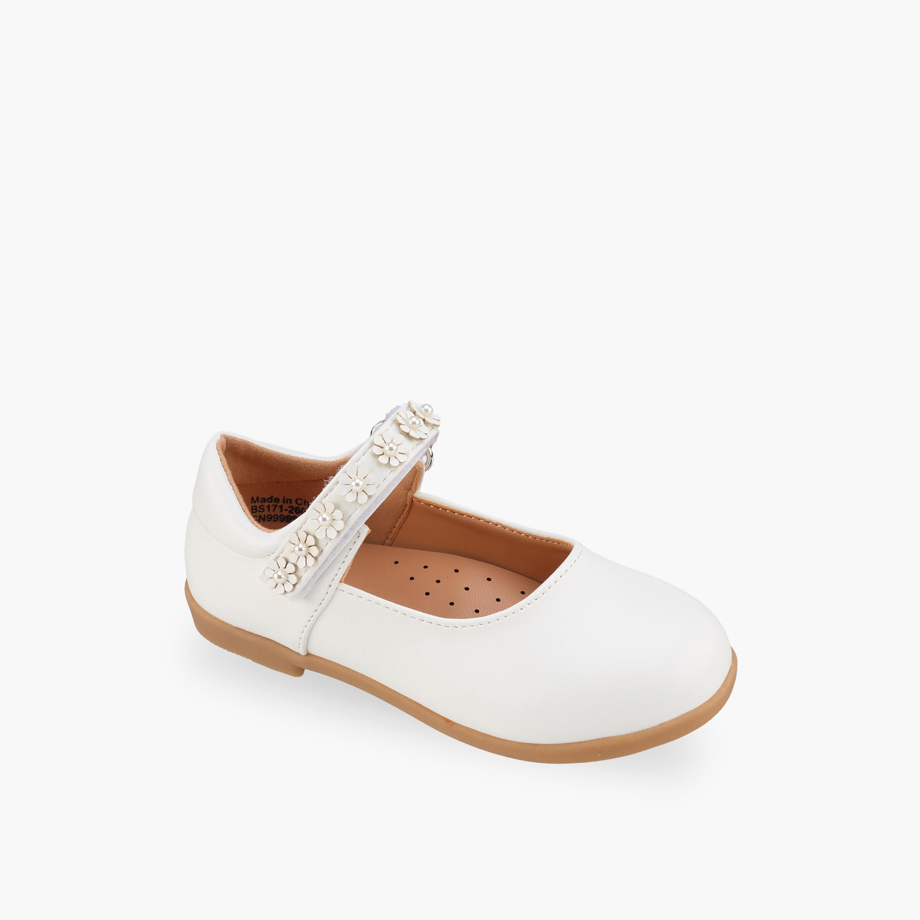 حذاء ماري جين بشريط إغلاق لاصق للبنات من فلورا بيلا-girls-shoes-maryjanes-image-8