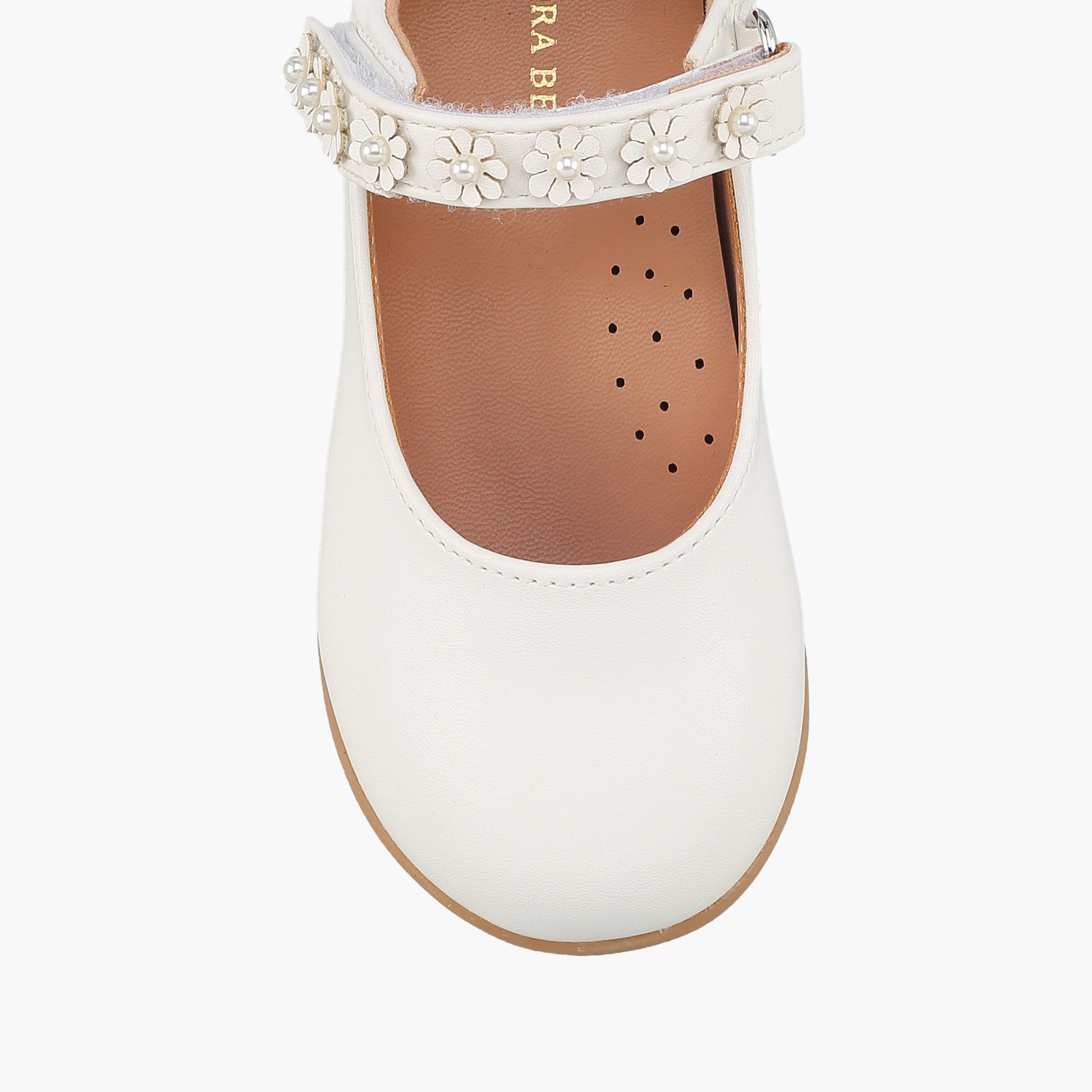 حذاء ماري جين بشريط إغلاق لاصق للبنات من فلورا بيلا-girls-shoes-maryjanes-image-10