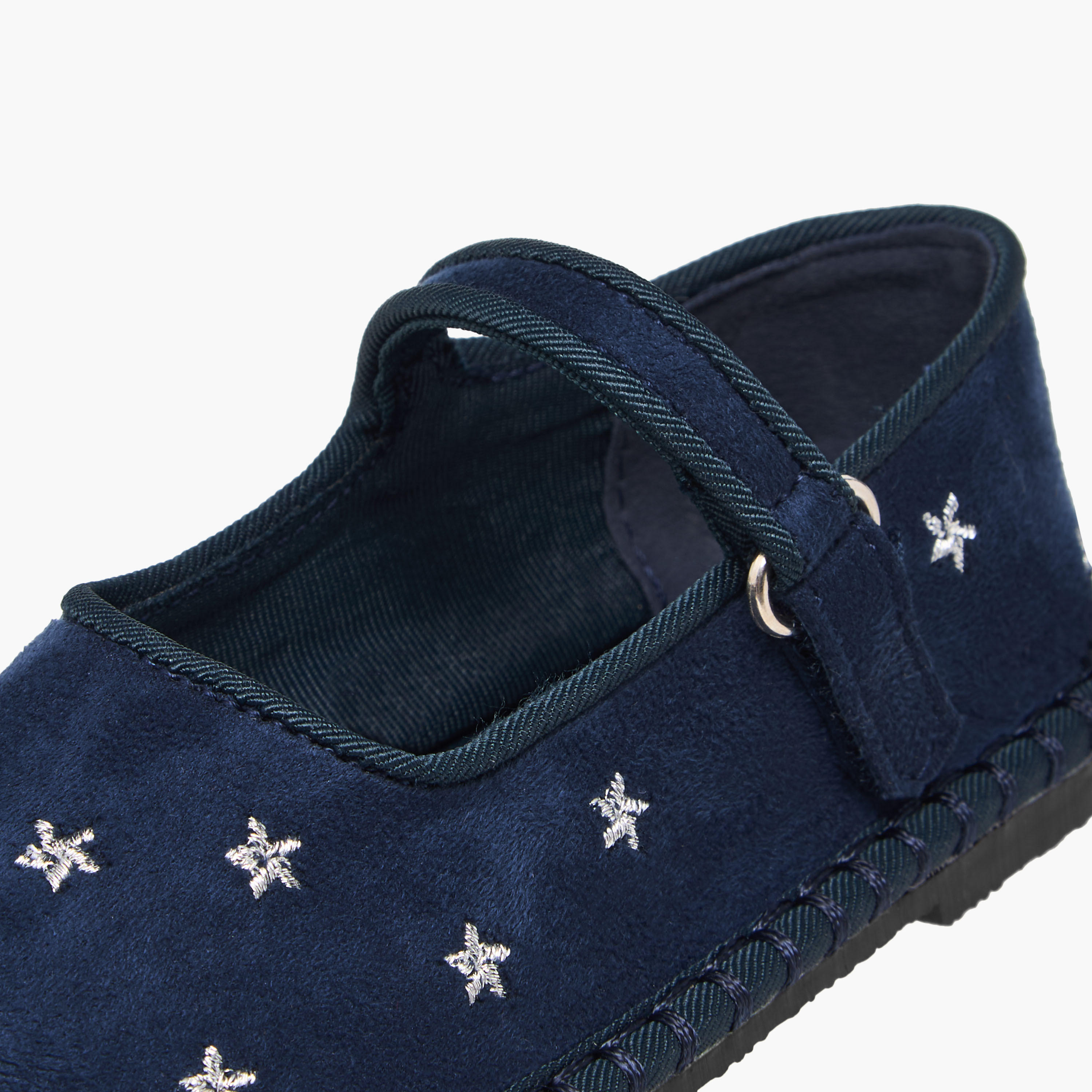 Flora Bella Girls Star Embroidered Hook and Loop Mary Jane Shoes-girls-shoes-maryjanes-image-6
